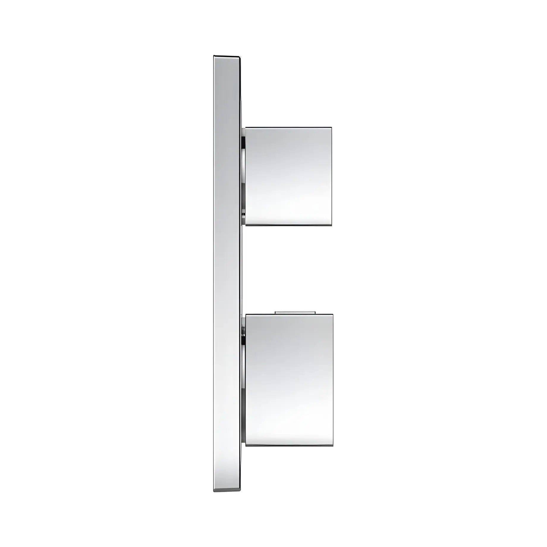 Термостат для ванни/душу прихованого монтажу на 2 споживача Grohtherm Cube Grohe 24154000 — бічний ракурс