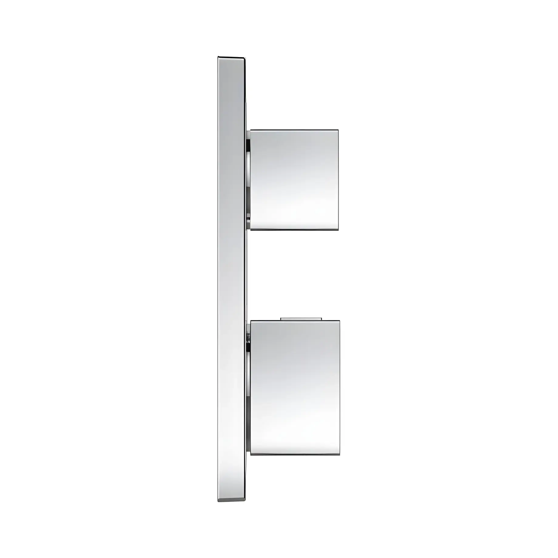 Термостат для ванни/душу прихованого монтажу на 2 споживача Grohtherm Cube Grohe 24155000 — вид ззаду