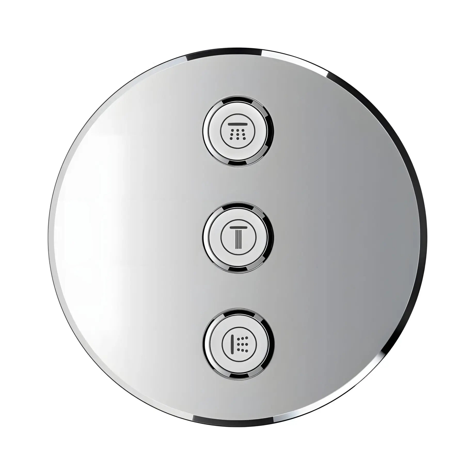 Зовнішня частина вентиля на 3 споживача Grohtherm SmartControl Grohe 29122000 — вид спереду