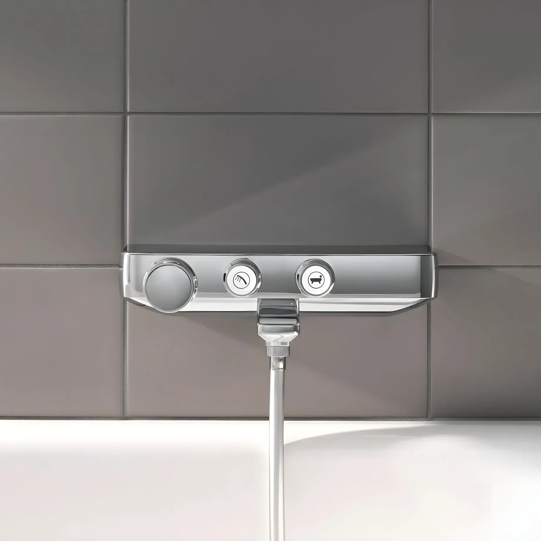 Термостат для ванни Grohtherm SmartControl Grohe 34718000 — вид спереду