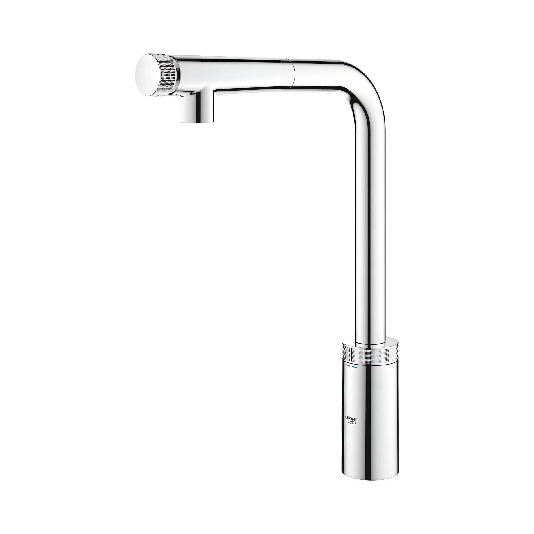 Змішувач для кухні Minta SmartControl Grohe 31613000 — бічний ракурс