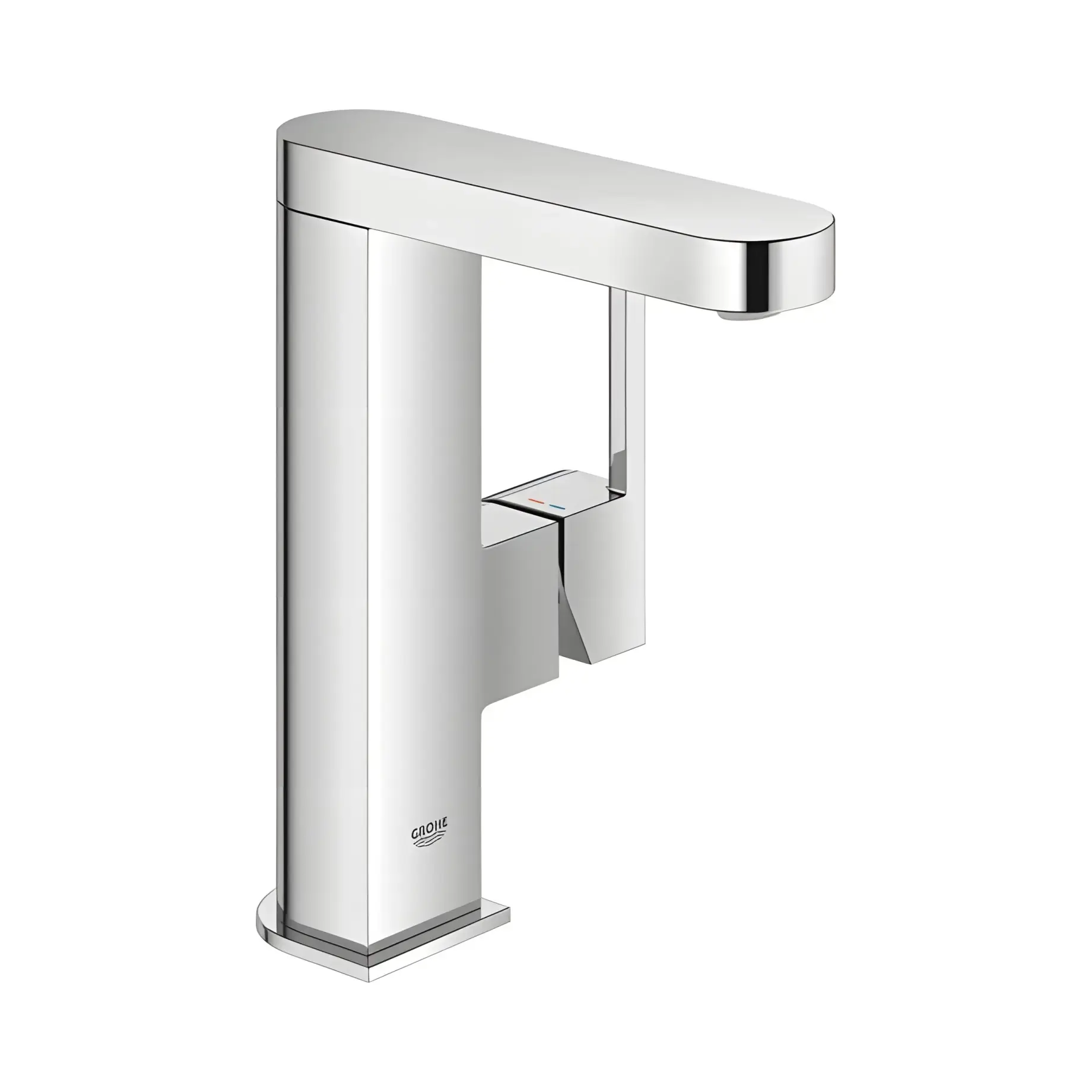 Змішувач для раковини Plus з донним клапаном Push-Open , розмір M Grohe 23872003 Chrome — вид на білому тлі