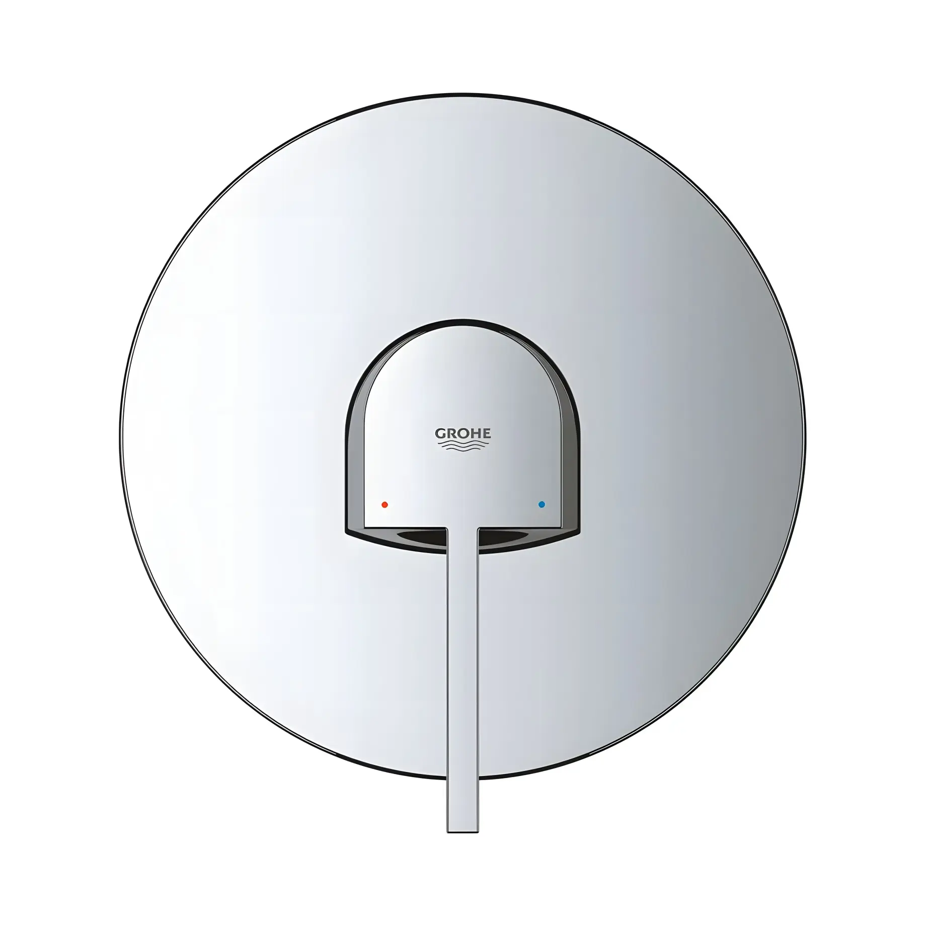 Смеситель для душа скрытого монтажа Plus Grohe 24059003 — боковой ракурс