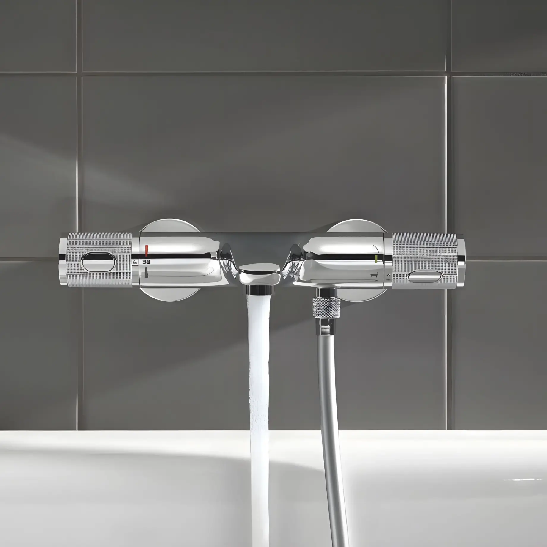 Термостат для ванни Precision Feel QuickFix Grohe 34788000 — бічний ракурс