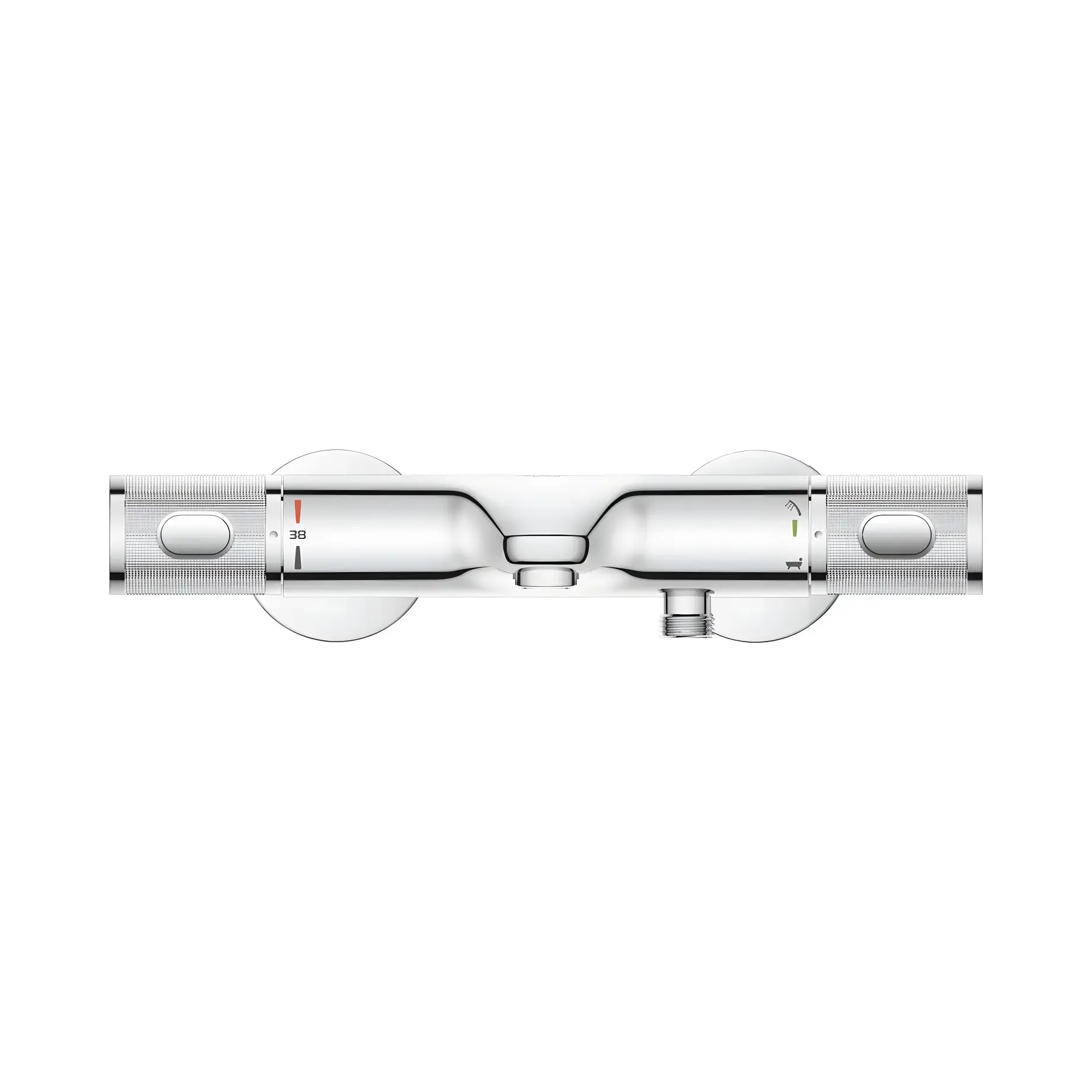 Термостат для ванни Precision Feel QuickFix Grohe 34788000 — деталь крупним планом