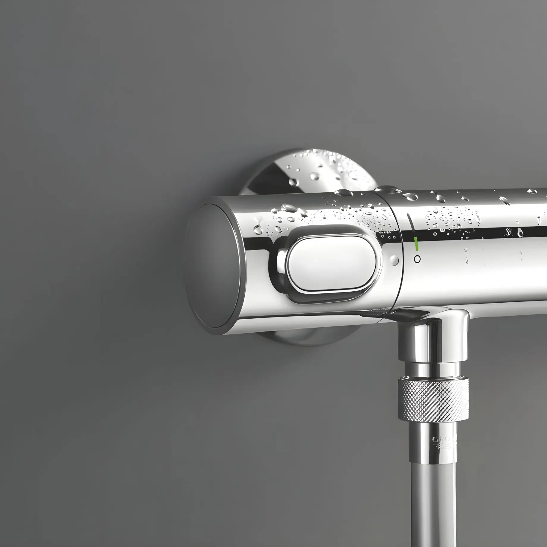 Термостат для душу Precision Flow QuickFix Grohe 34840000 — бічний ракурс