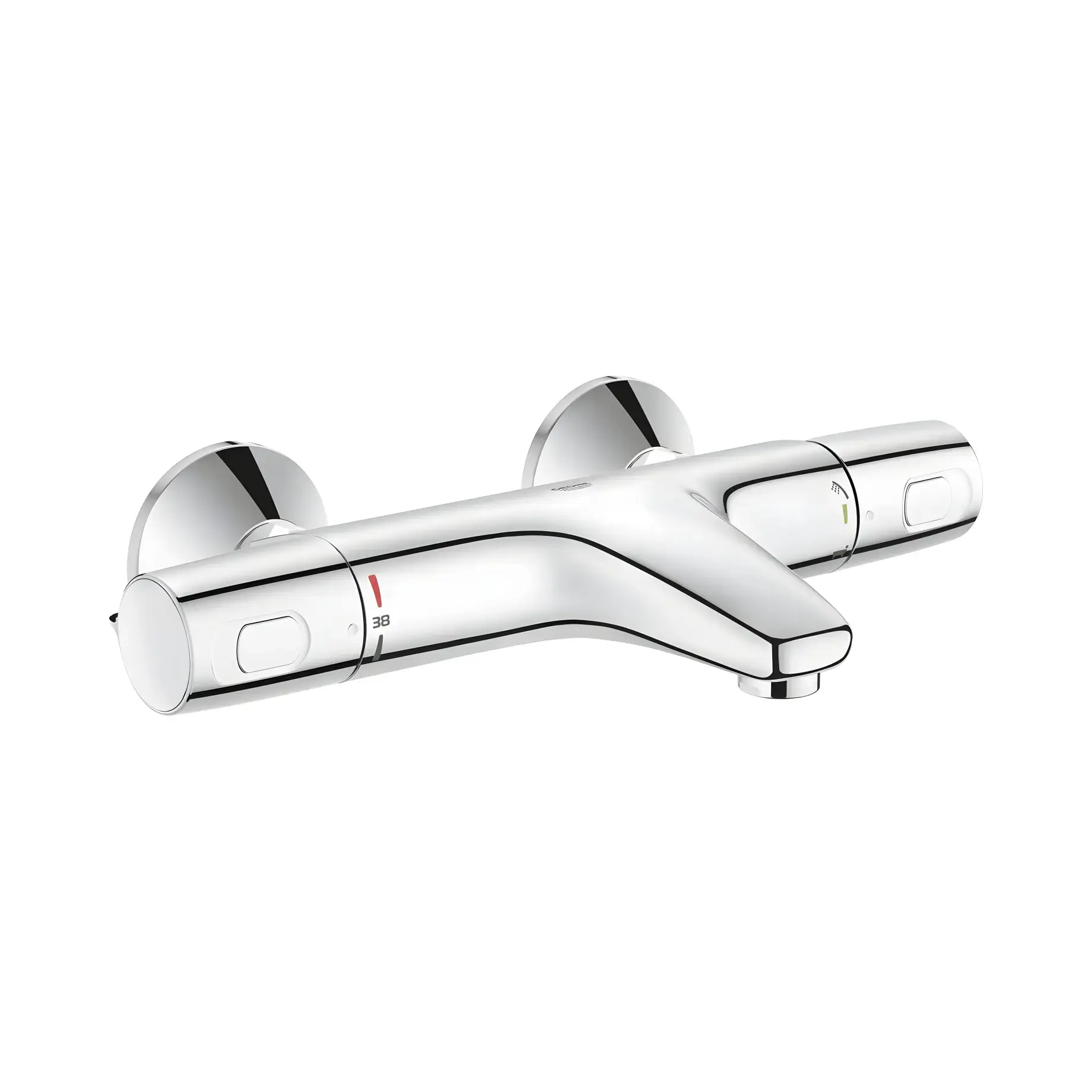 Термостат для ванни Precision Trend QuickFix Grohe 34227002 Chrome — вид на білому тлі