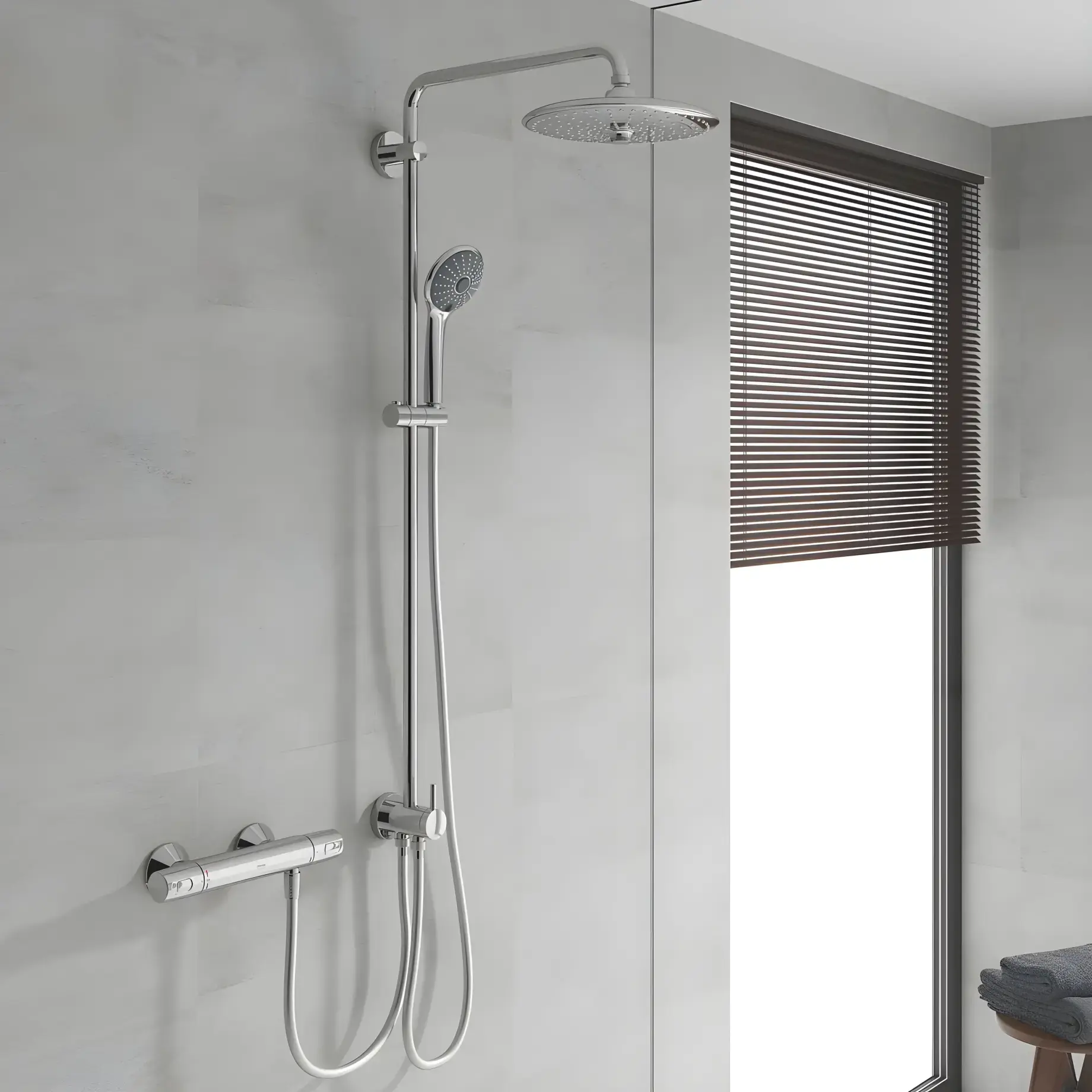 Термостат для душу Precision Trend QuickFix Grohe 34229002 — вид згори
