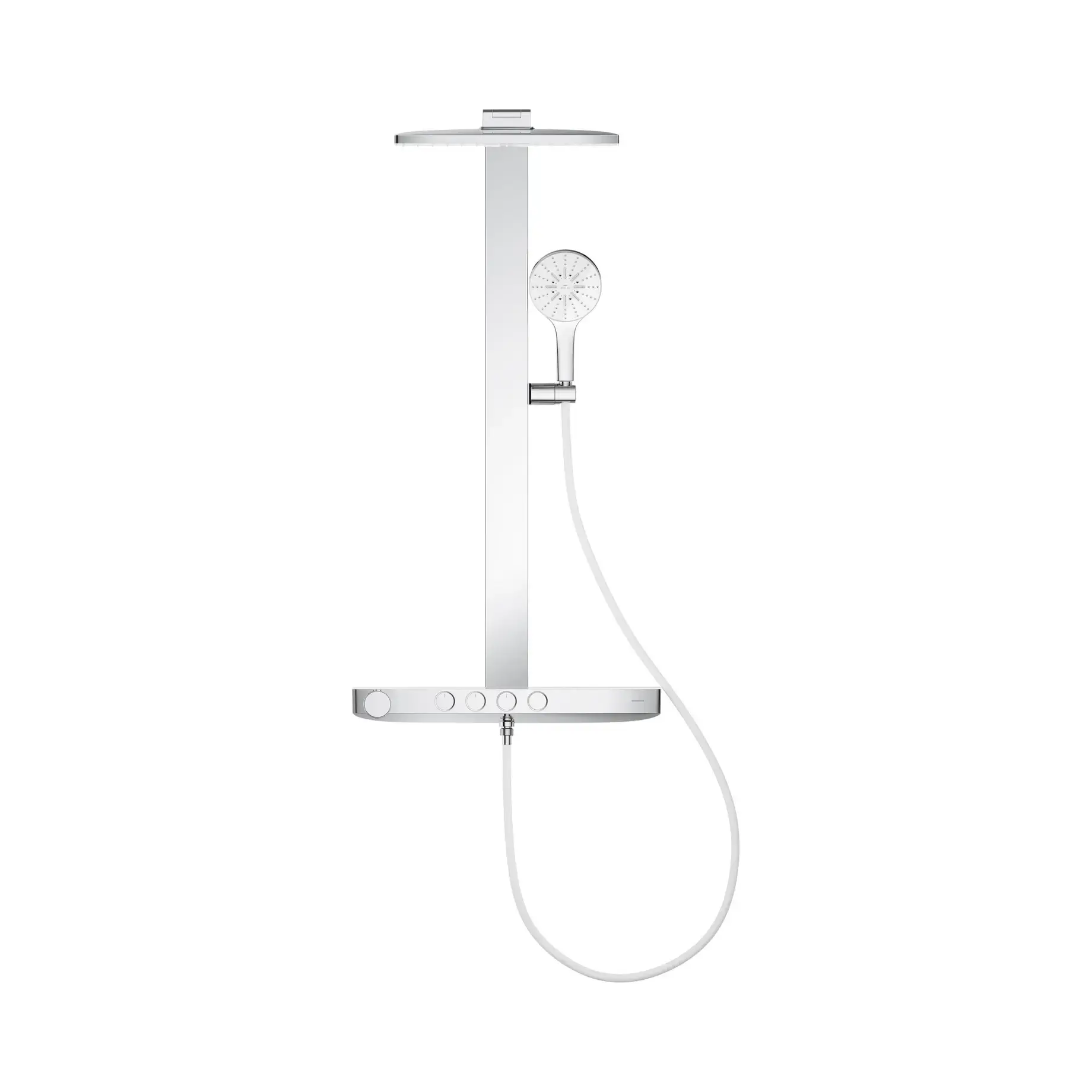 Душова система з термостатом Rainshower Aqua Pure Grohe 1009620000 — вид спереду