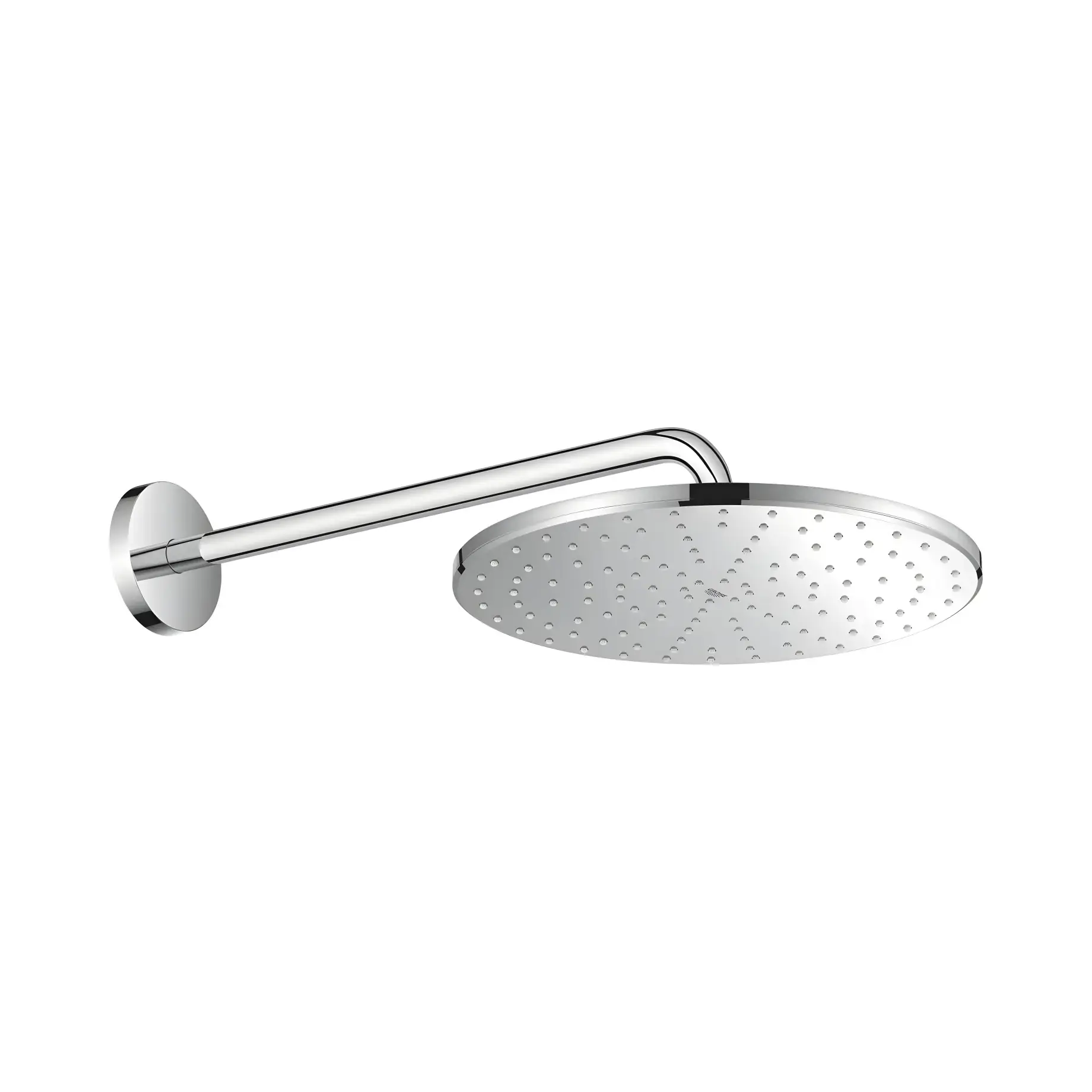 Верхній душ з настінним тримачем Rainshower Mono 310 Grohe 26557000 Chrome — вид на білому тлі
