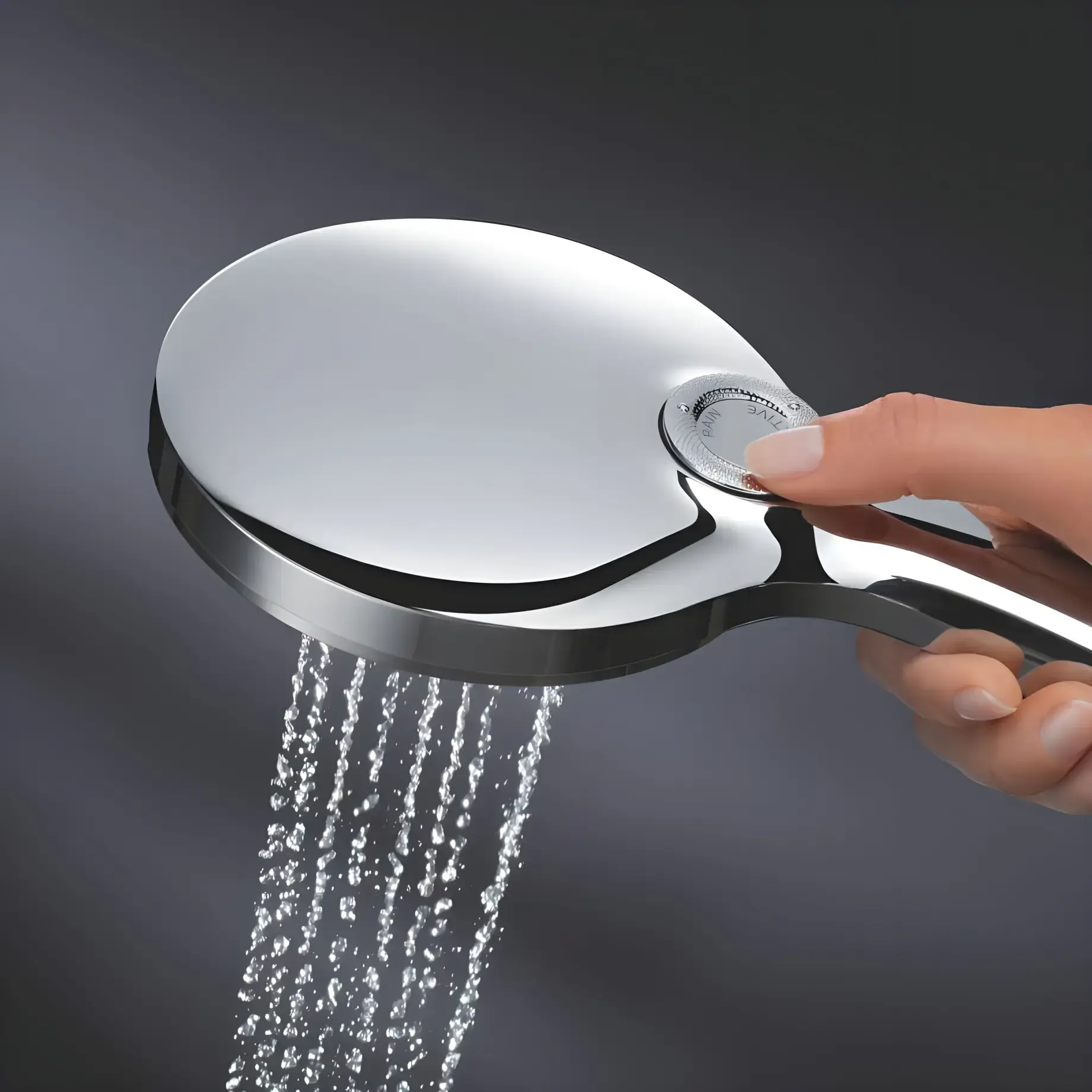 Душова система з термостатом Rainshower SmartActive 310 Grohe 27966001 — вид ззаду