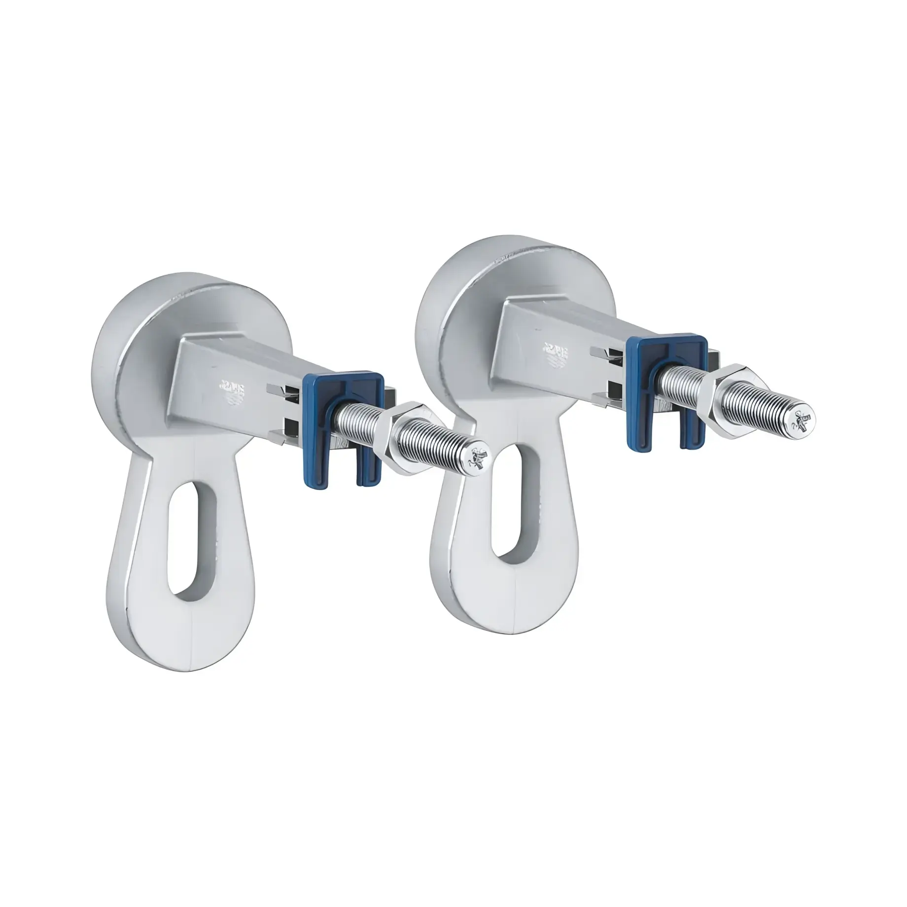 Кріплення для інсталяції Rapid SL Grohe 3855800M Хром — вид на білому тлі