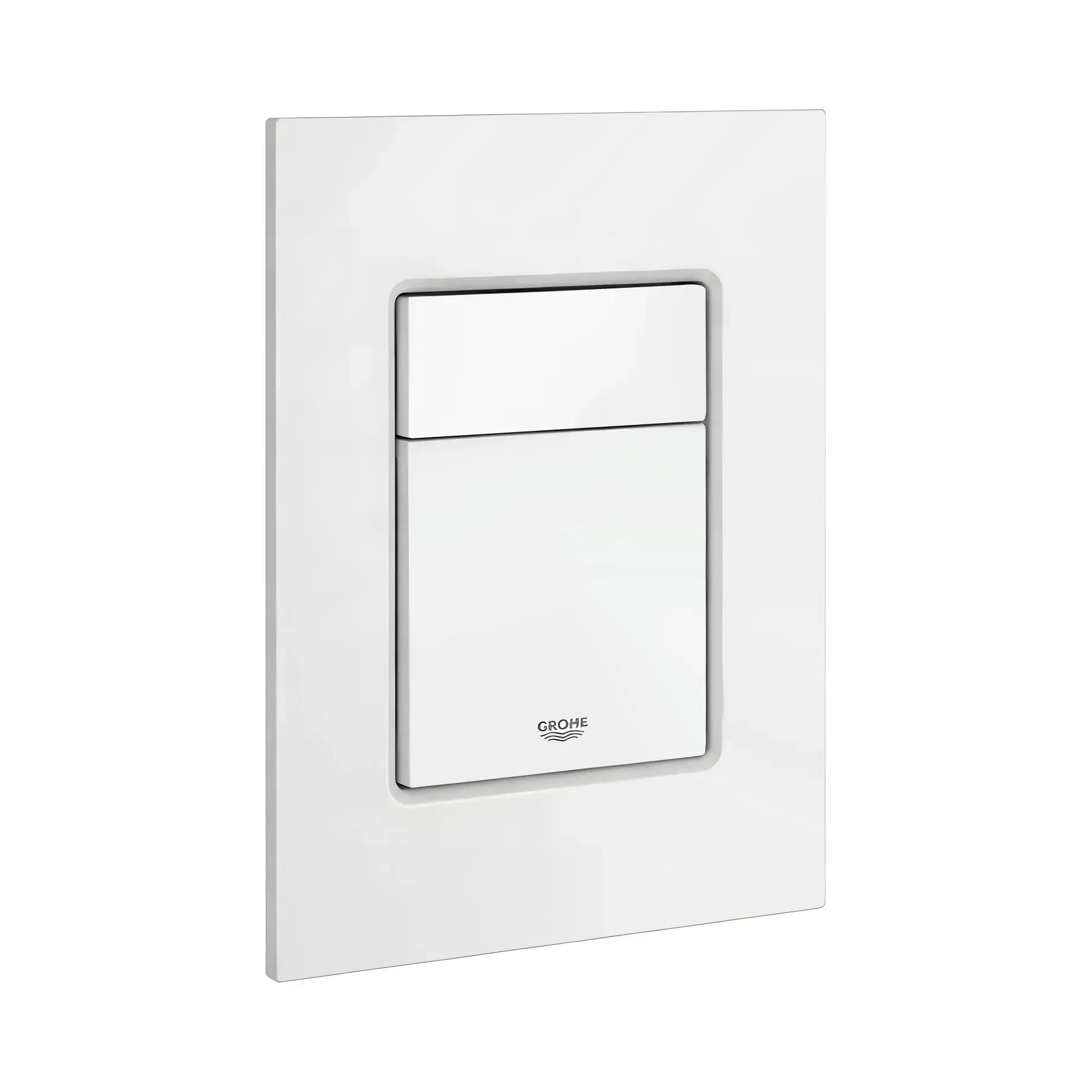 Змивна клавіша Skate Cosmopolitan S Grohe 37535SH0 Alpine White — вид на білому тлі