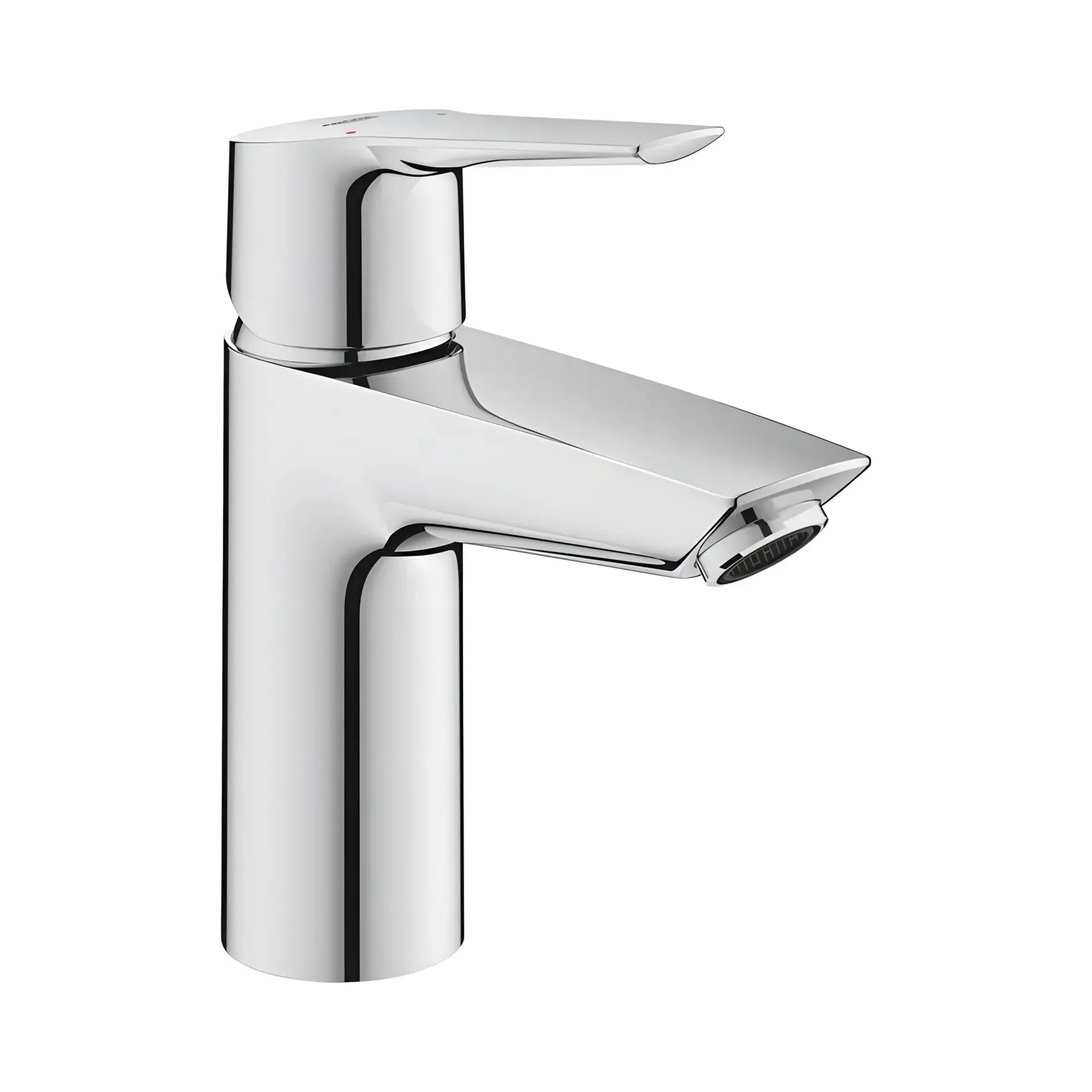 Змішувач для раковини Start з донним клапаном Push-Open, розмір S QuickFix Grohe 23550002 Chrome — вид на білому тлі