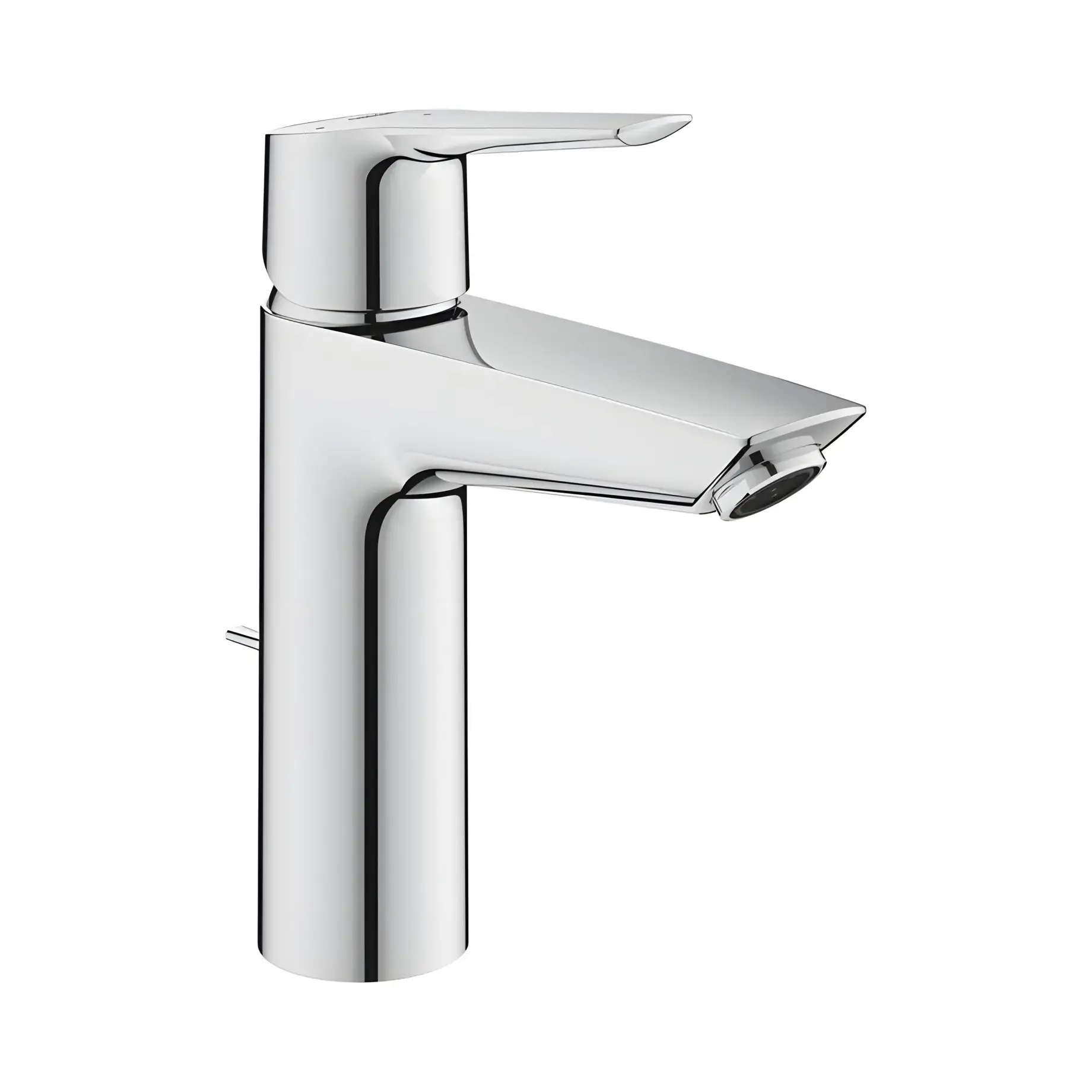 Змішувач для раковини Start з донним клапаном, розмір M, QuickFix ColdStart Grohe 23552002 Chrome — вид на білому тлі