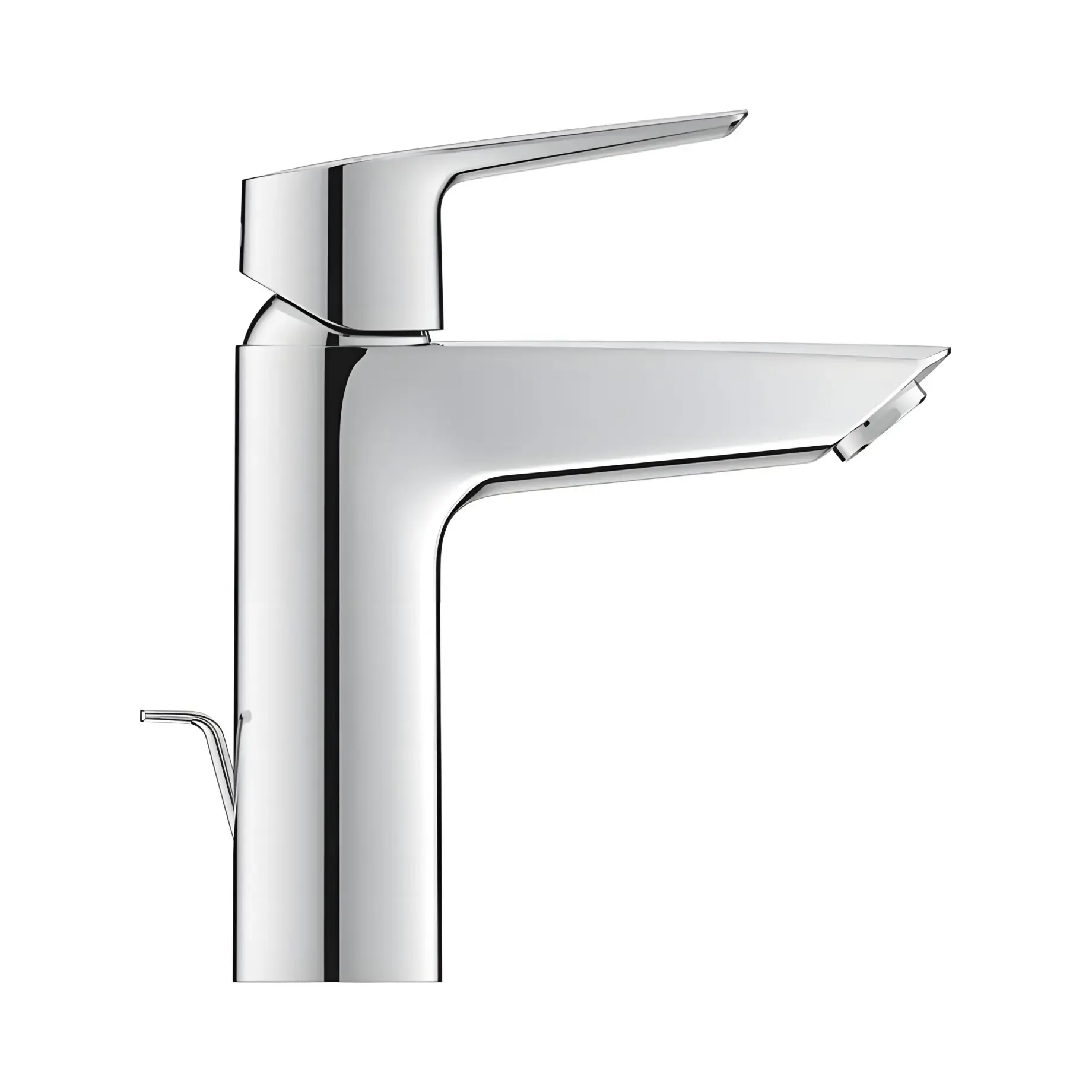 Змішувач для раковини Start з донним клапаном, розмір M, QuickFix ColdStart Grohe 23552002 Chrome — вид згори