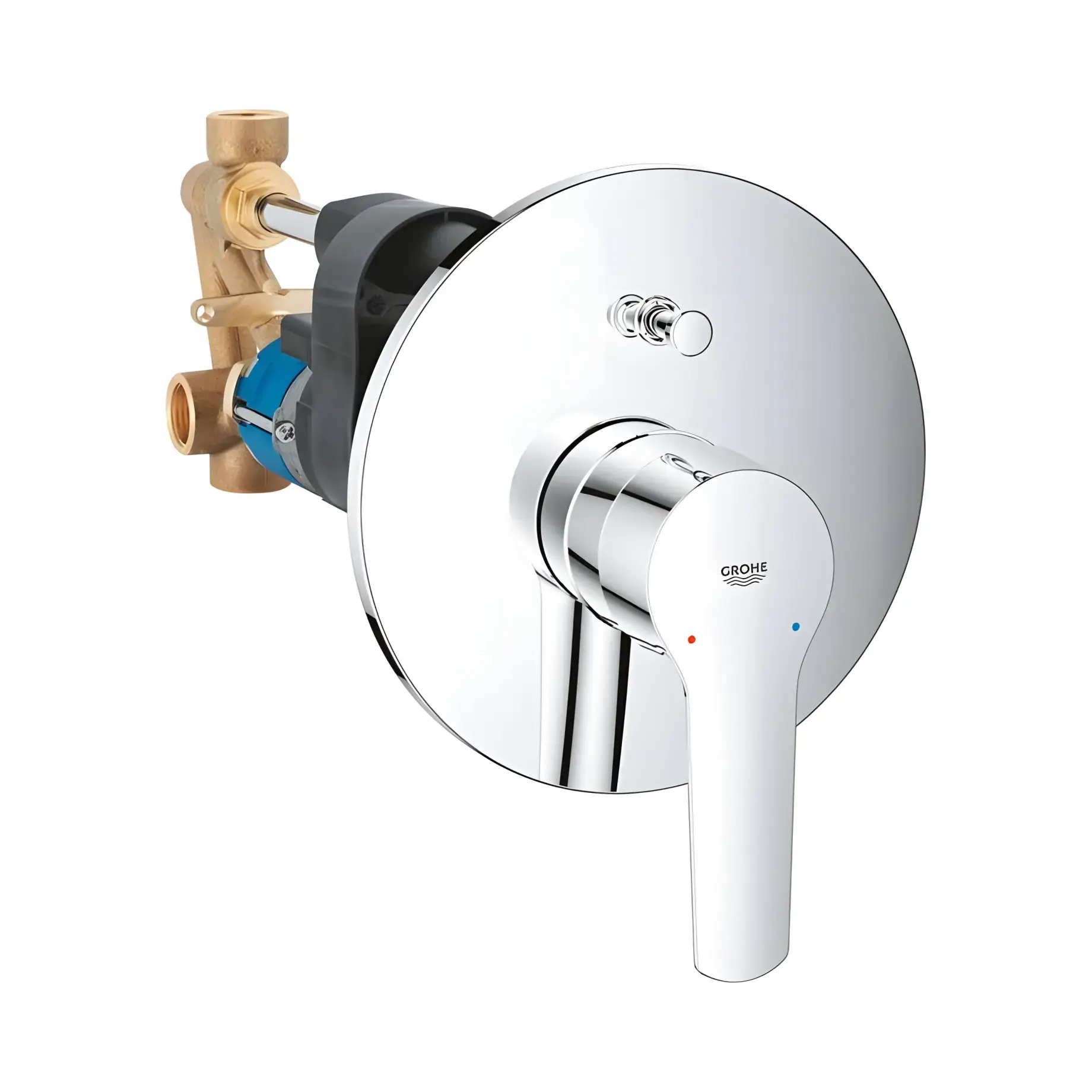 Змішувач для ванни/душу прихованого монтажу Start QuickFix Grohe 23558002 — вид на білому тлі
