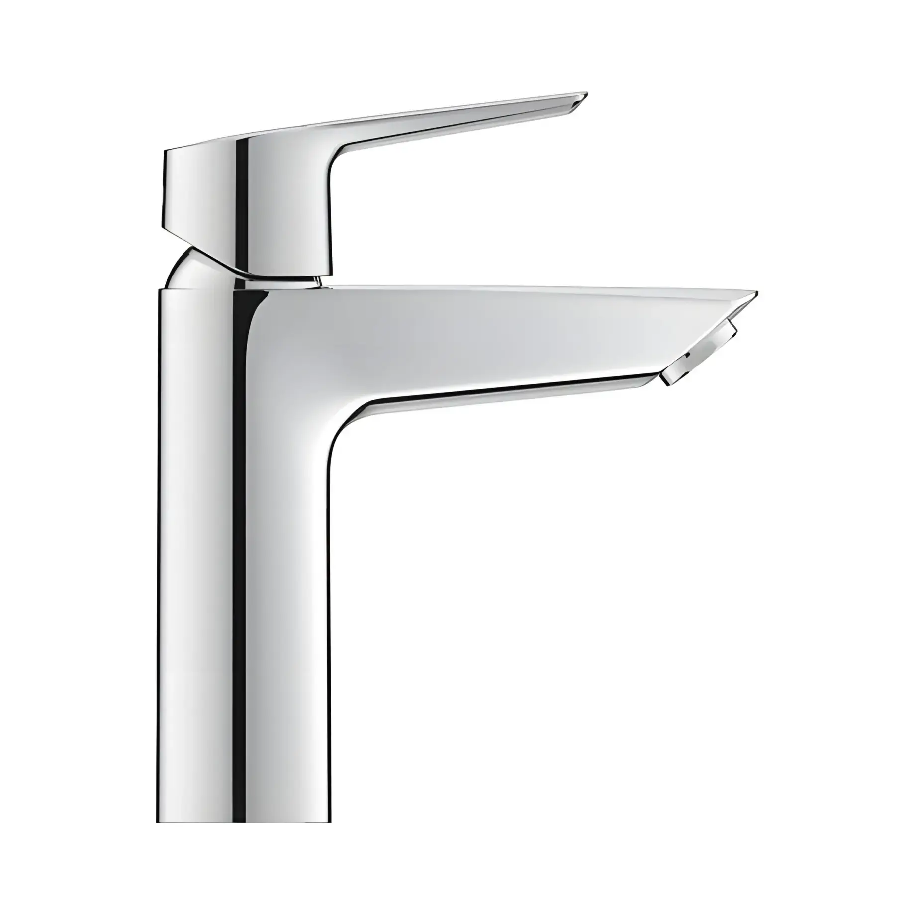 Змішувач для раковини Start з донним клапаном Push-Open, розмір М QuickFix Grohe 24204002 Chrome — вид ззаду