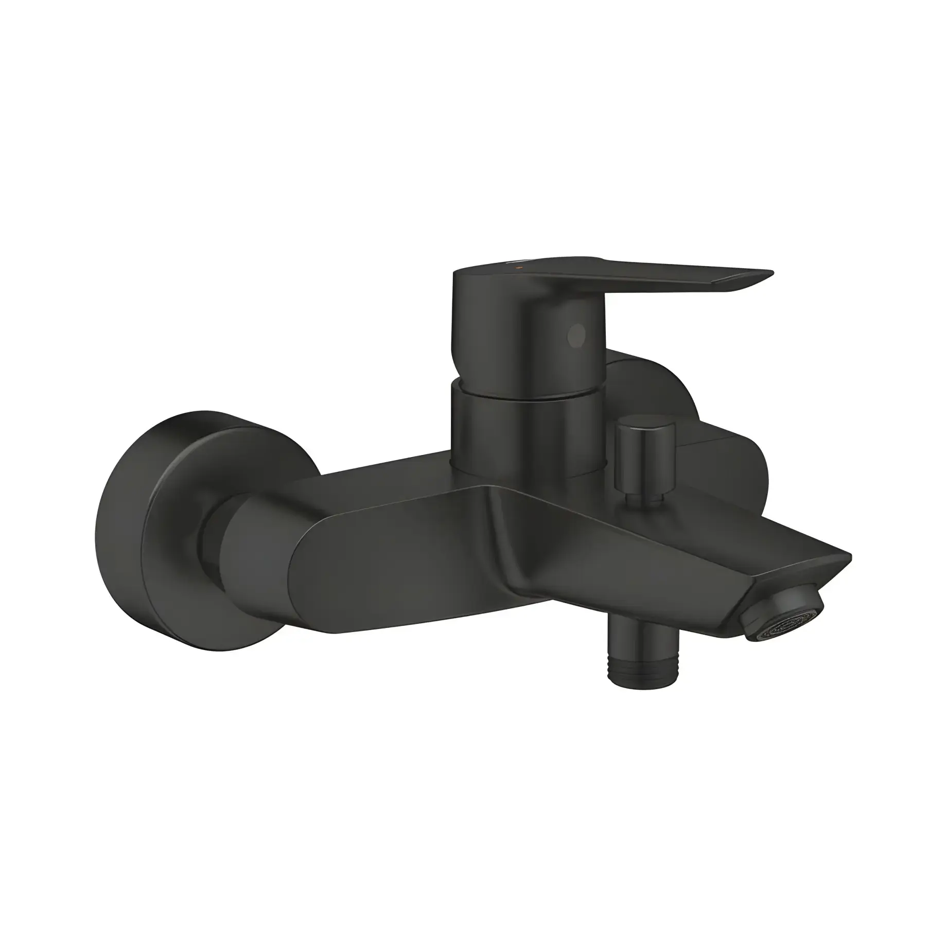 Змішувач для ванни Start QuickFix Grohe 242062432 Matt Black — вид на білому тлі