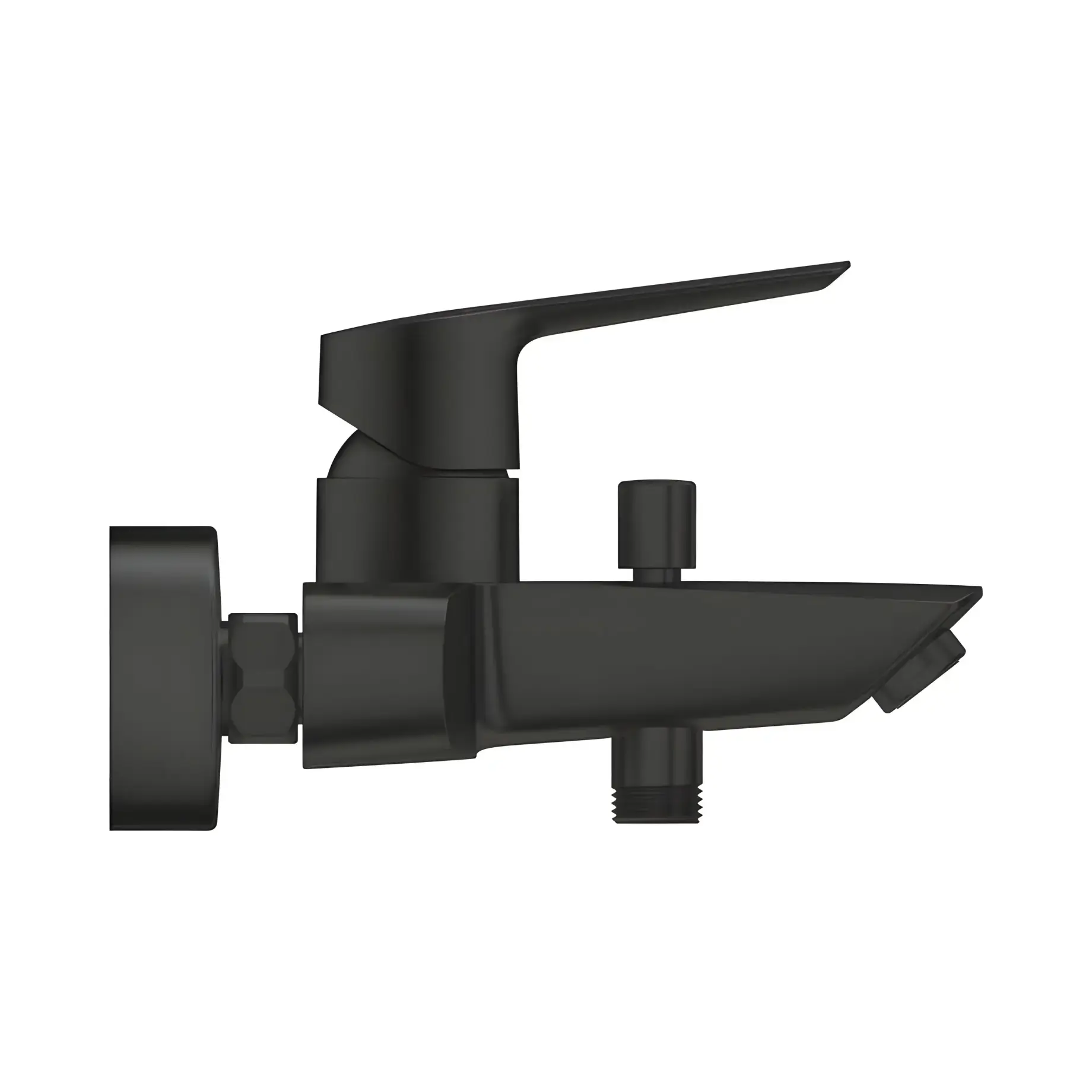 Змішувач для ванни Start QuickFix Grohe 242062432 Matt Black — вид спереду