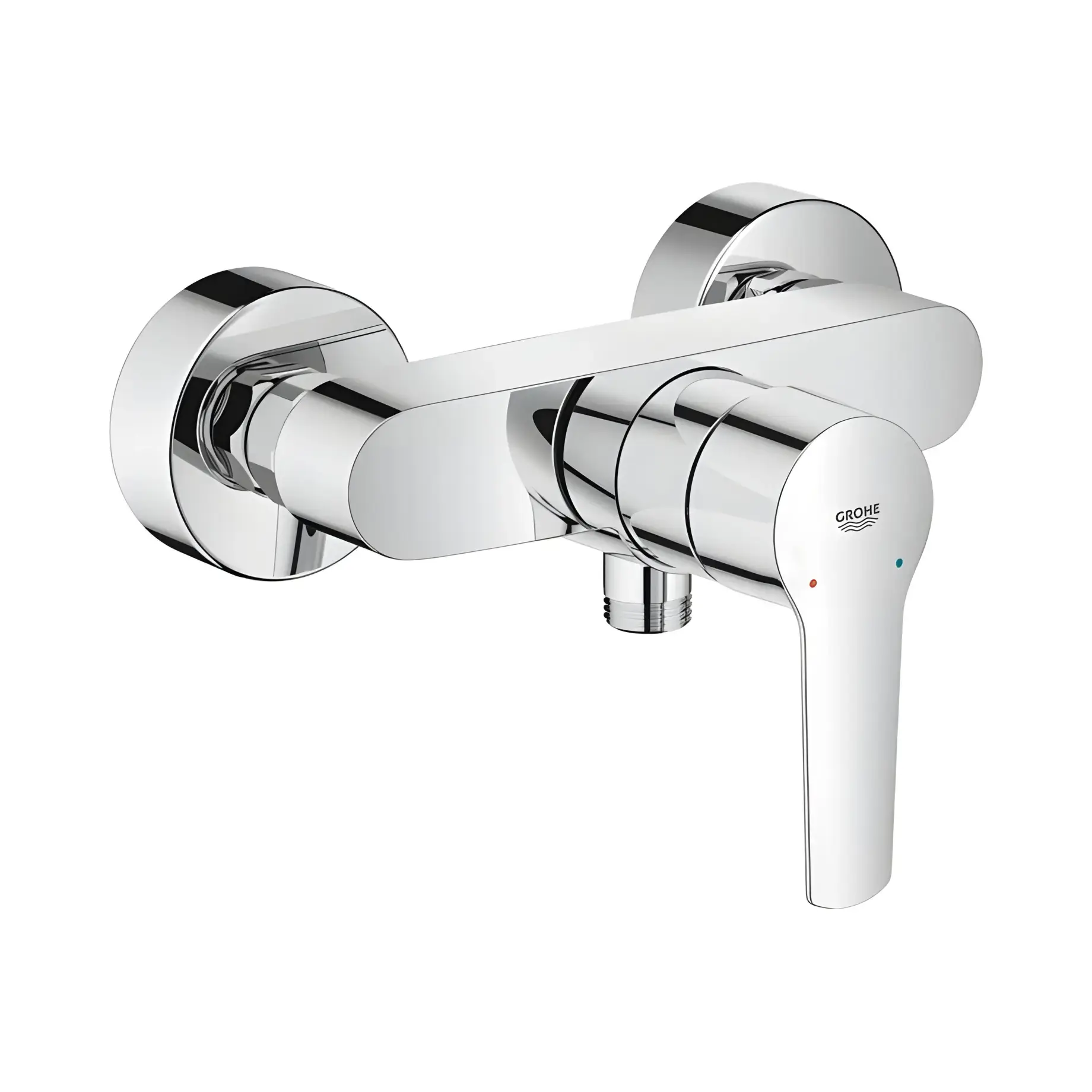 Змішувач для душу Start QuickFix Grohe 24208002 Chrome — вид на білому тлі