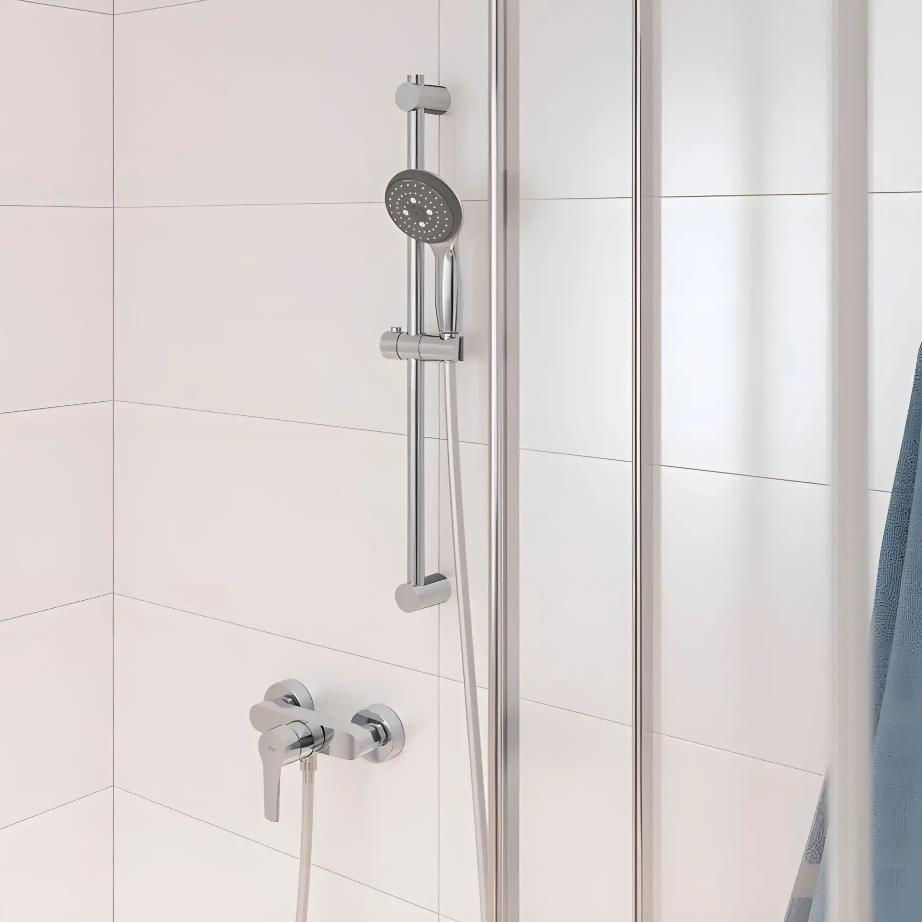 Змішувач для душу Start QuickFix Grohe 24208002 Chrome — вид спереду