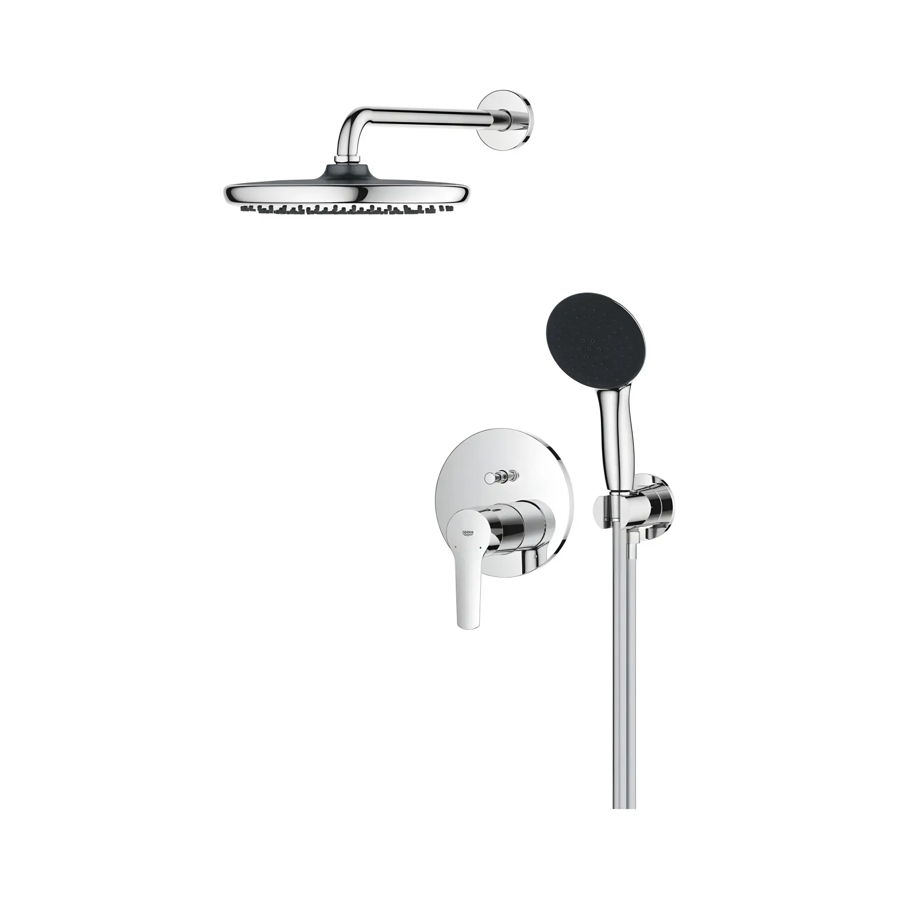 Душова система прихованого монтажу Start з Vitalio Start 250 Grohe 25292000 — вид ззаду