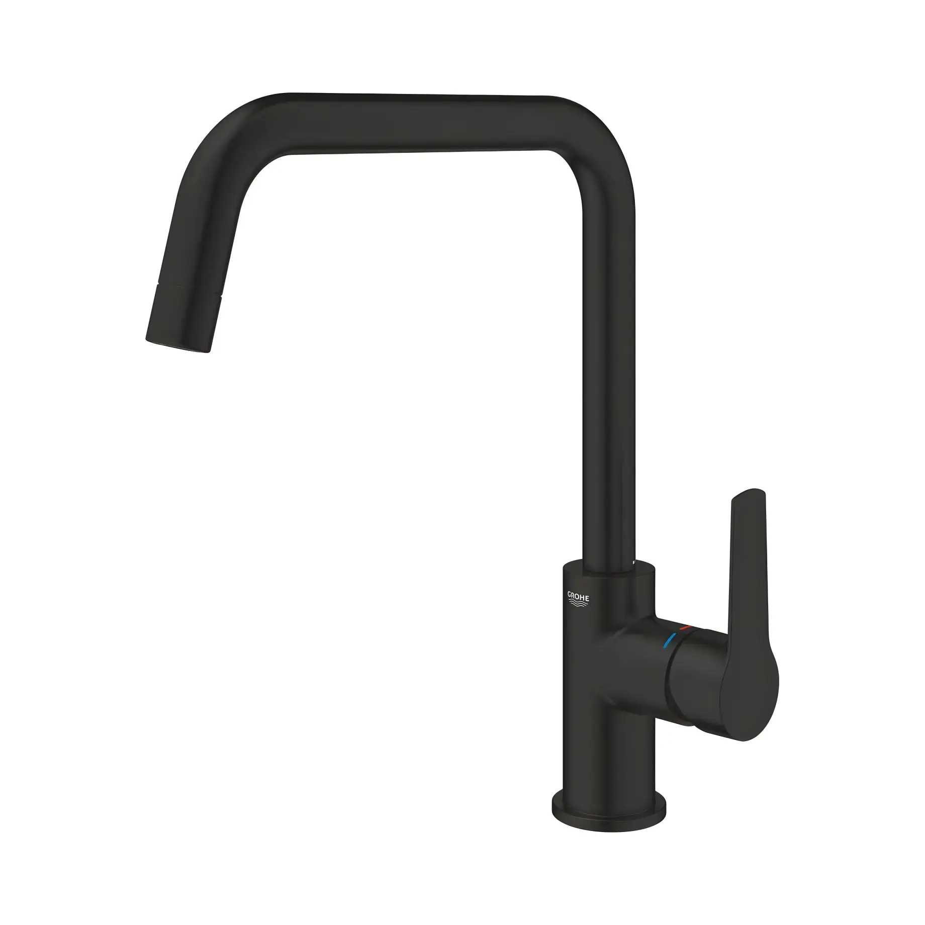 Змішувач для кухні Start QuickFix Grohe 304702430 Black — ракурс 3/4