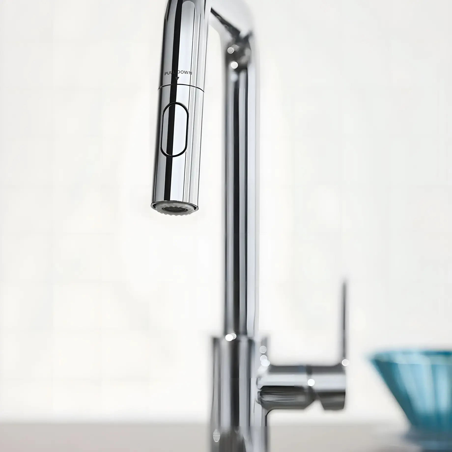 Змішувач для кухні з витяжним виливом Start Grohe 30631000 Chrome — вид згори