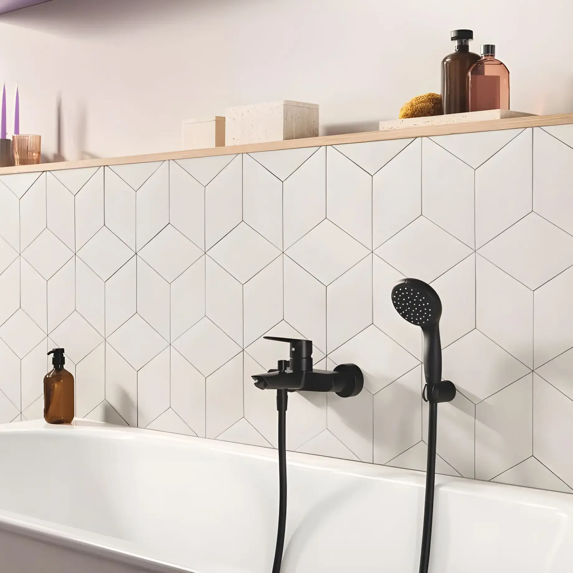 Змішувач для ванни Start QuickFix Grohe 322782432 — вид спереду