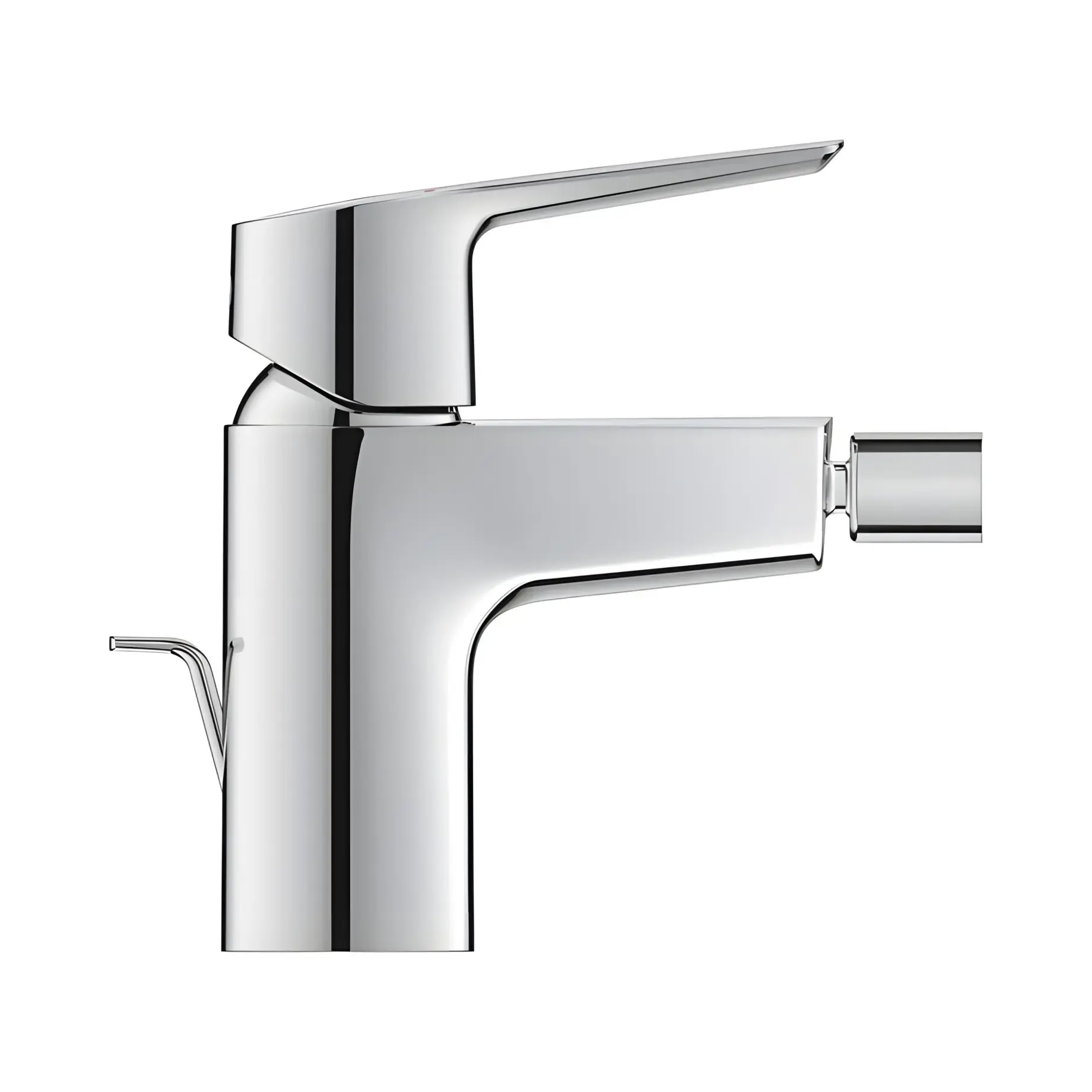 Змішувач для біде Start з донним клапаном QuickFix Grohe 32560002 — бічний ракурс