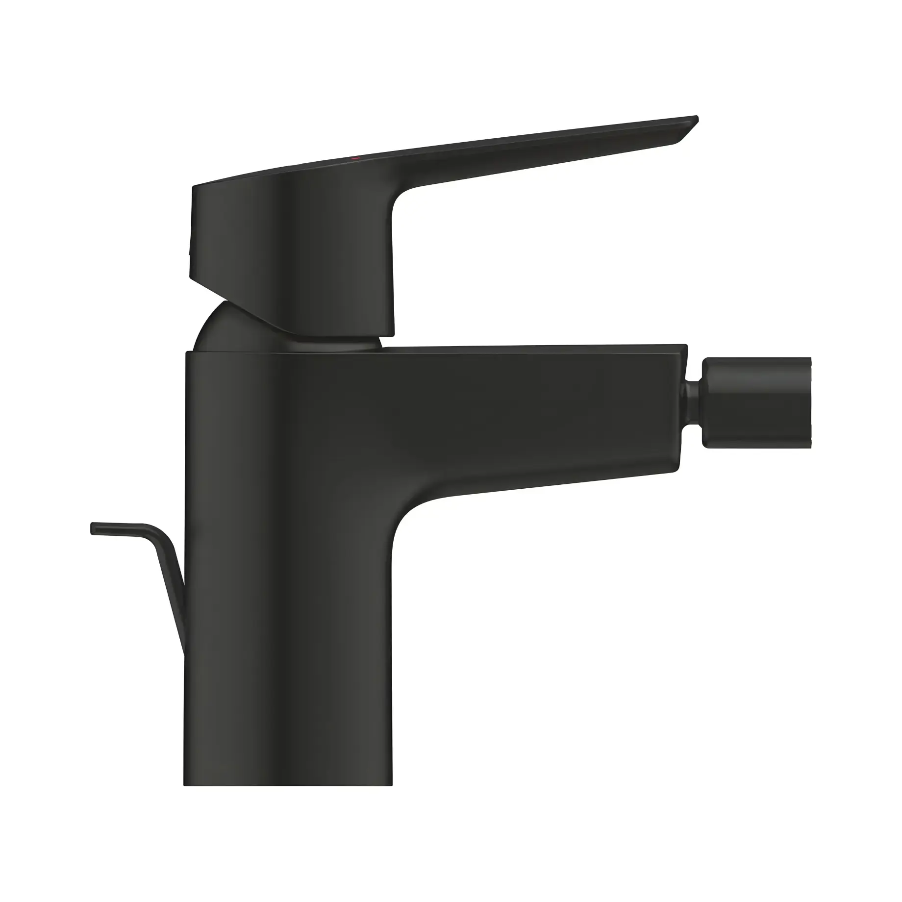 Змішувач для біде Start з донним клапаном QuickFix Grohe 325602432 Black — вид спереду
