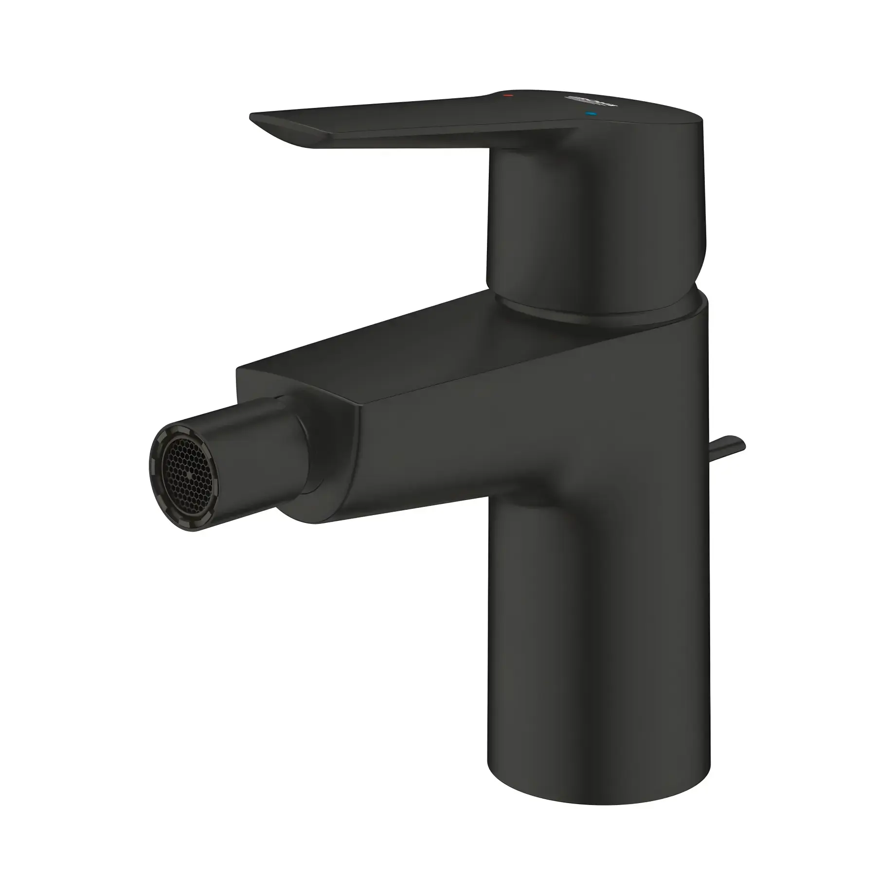 Змішувач для біде Start з донним клапаном QuickFix Grohe 325602432 Black — бічний ракурс