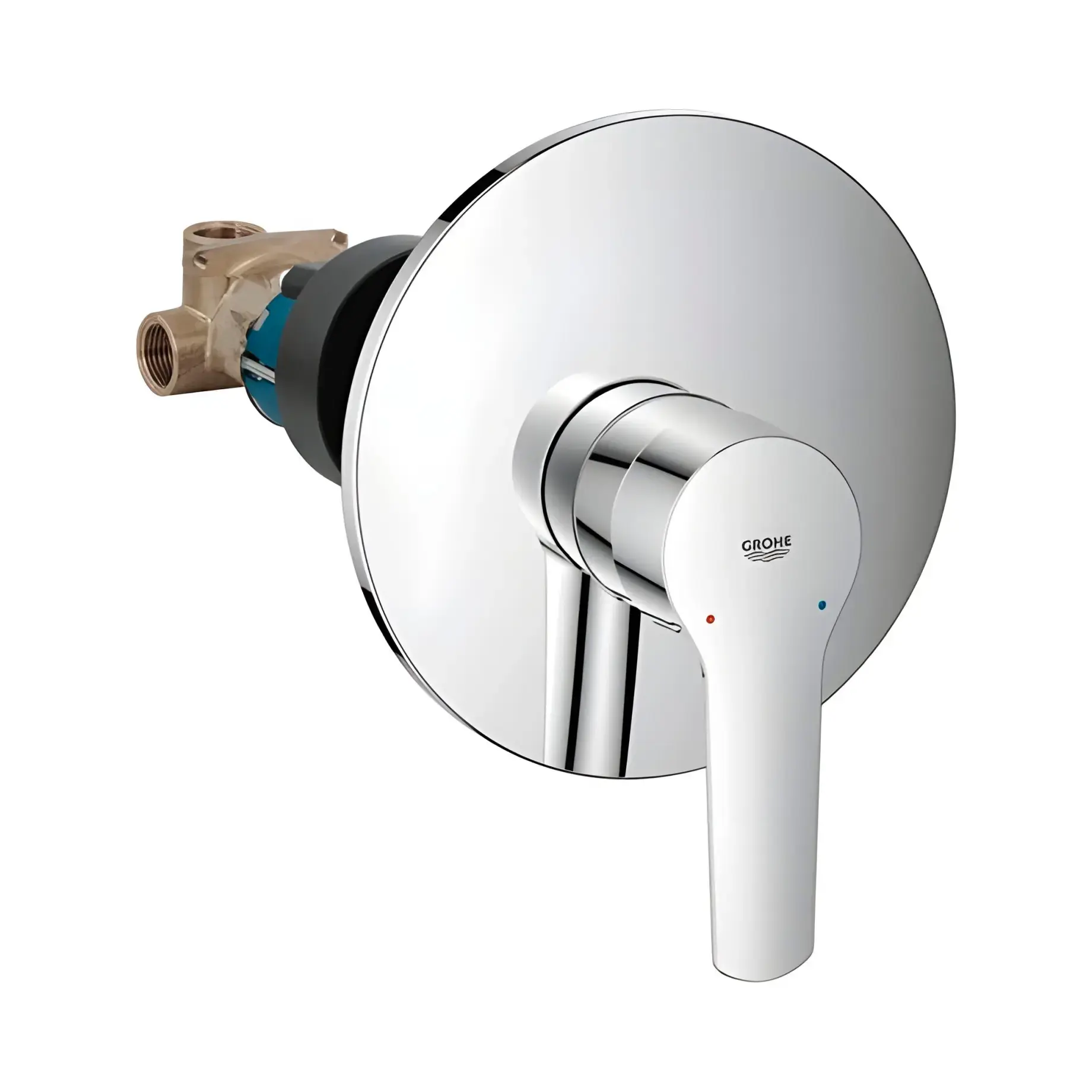 Змішувач для душу прихованого монтажу Start QuickFix Grohe 32590002 — вид на білому тлі