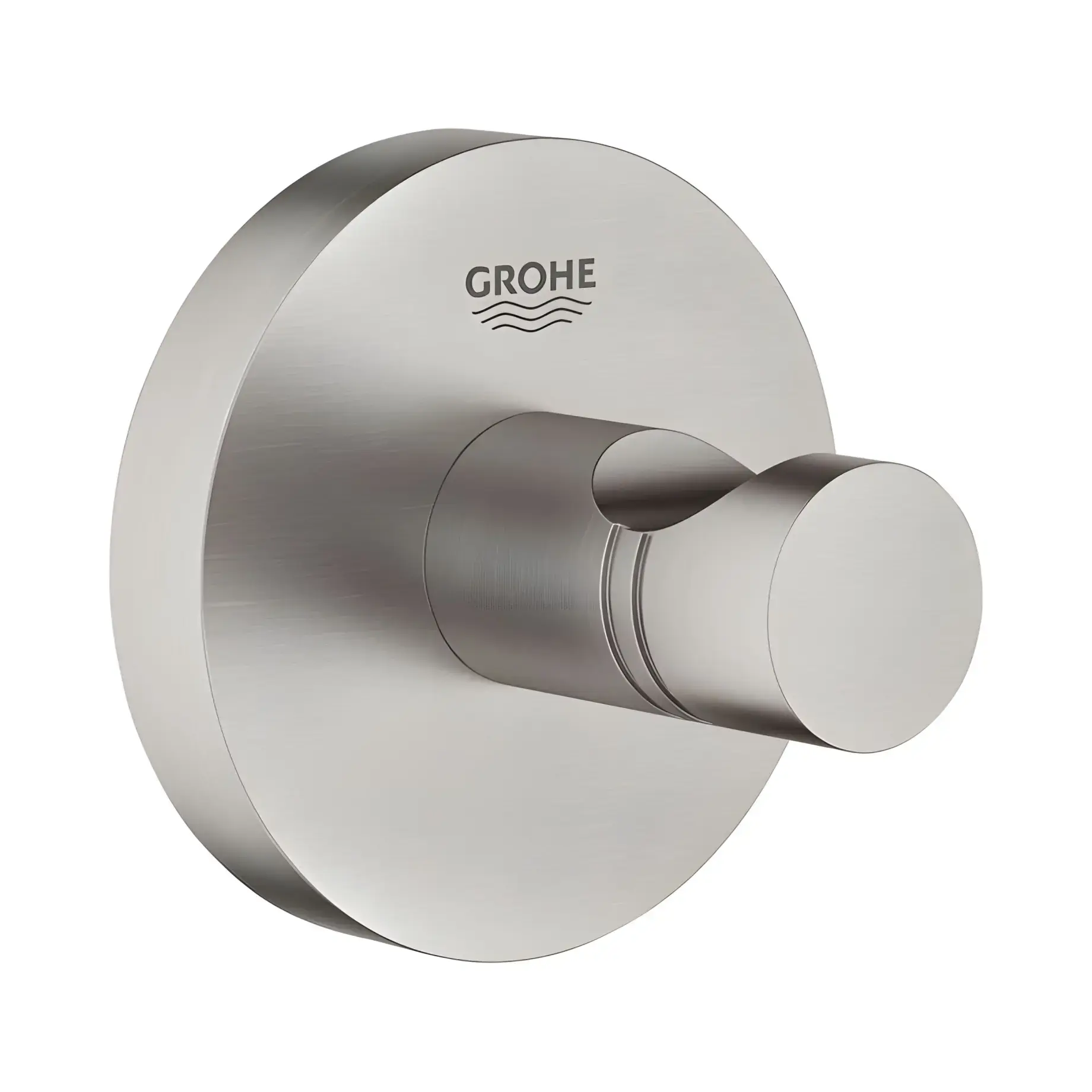 Гачок Start QuickFix Grohe 41173DC0 Super Steel — вид на білому тлі
