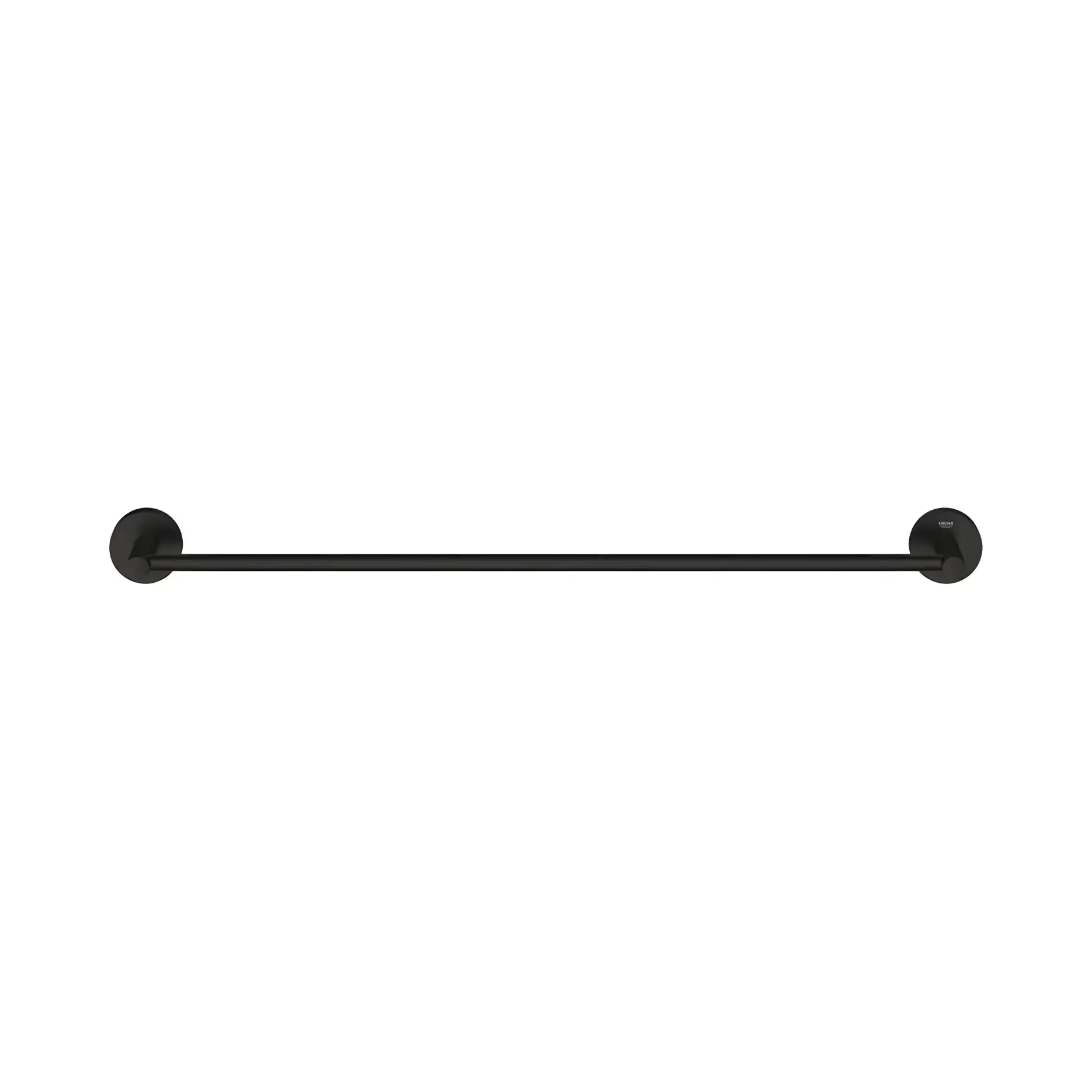 Тримач для рушника 600 мм Start QuickFix Grohe 411782430 Matt Black — вид спереду