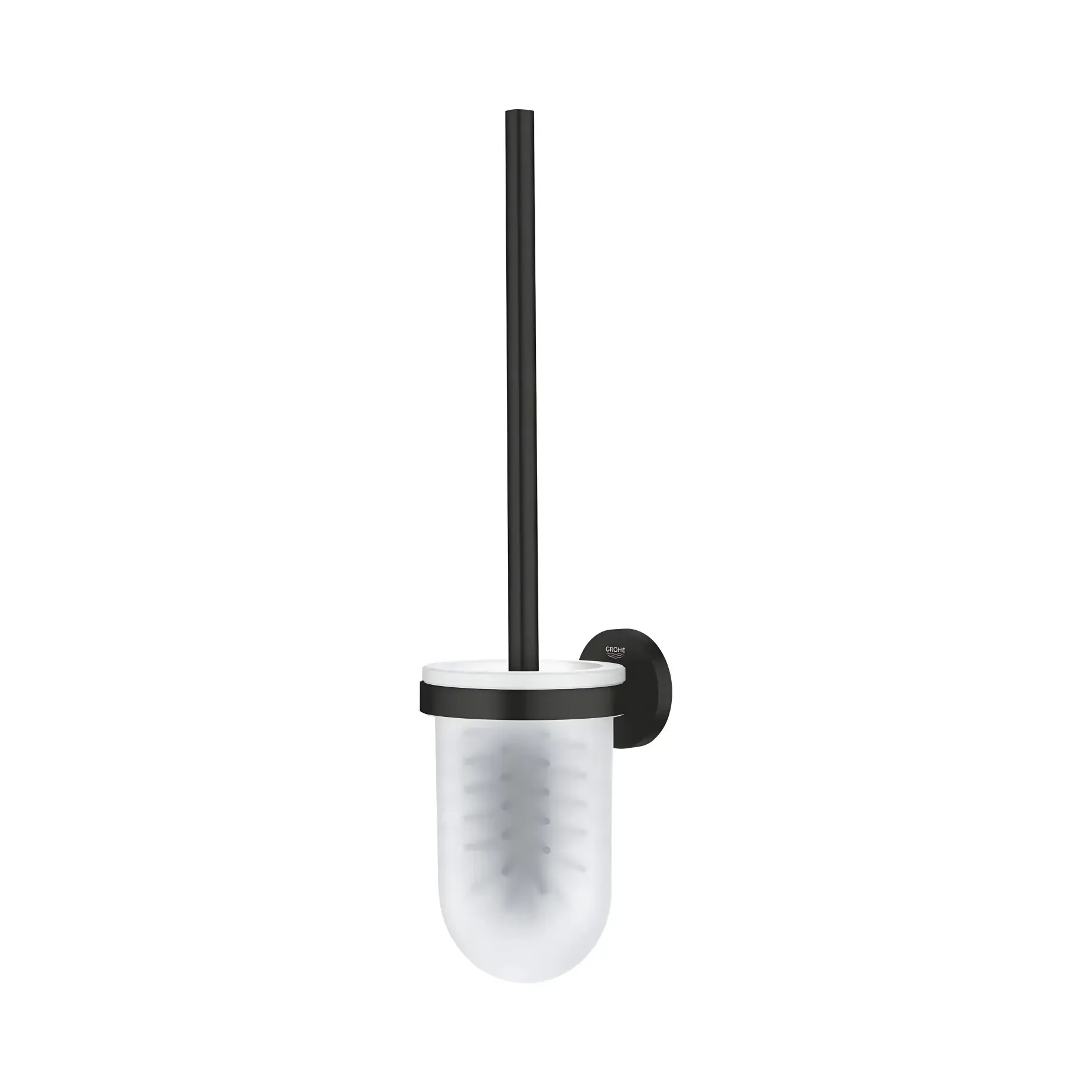 Щітка для унітазу Start QuickFix Grohe 411852430 Matt Black — бічний ракурс