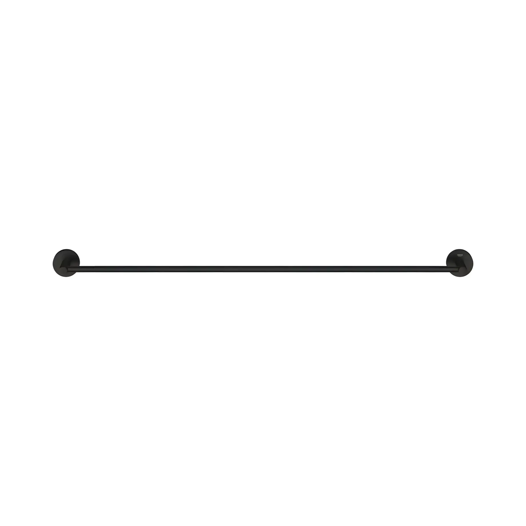 Тримач для рушників 800 мм Start QuickFix Grohe 411872430 Matt Black — вид спереду