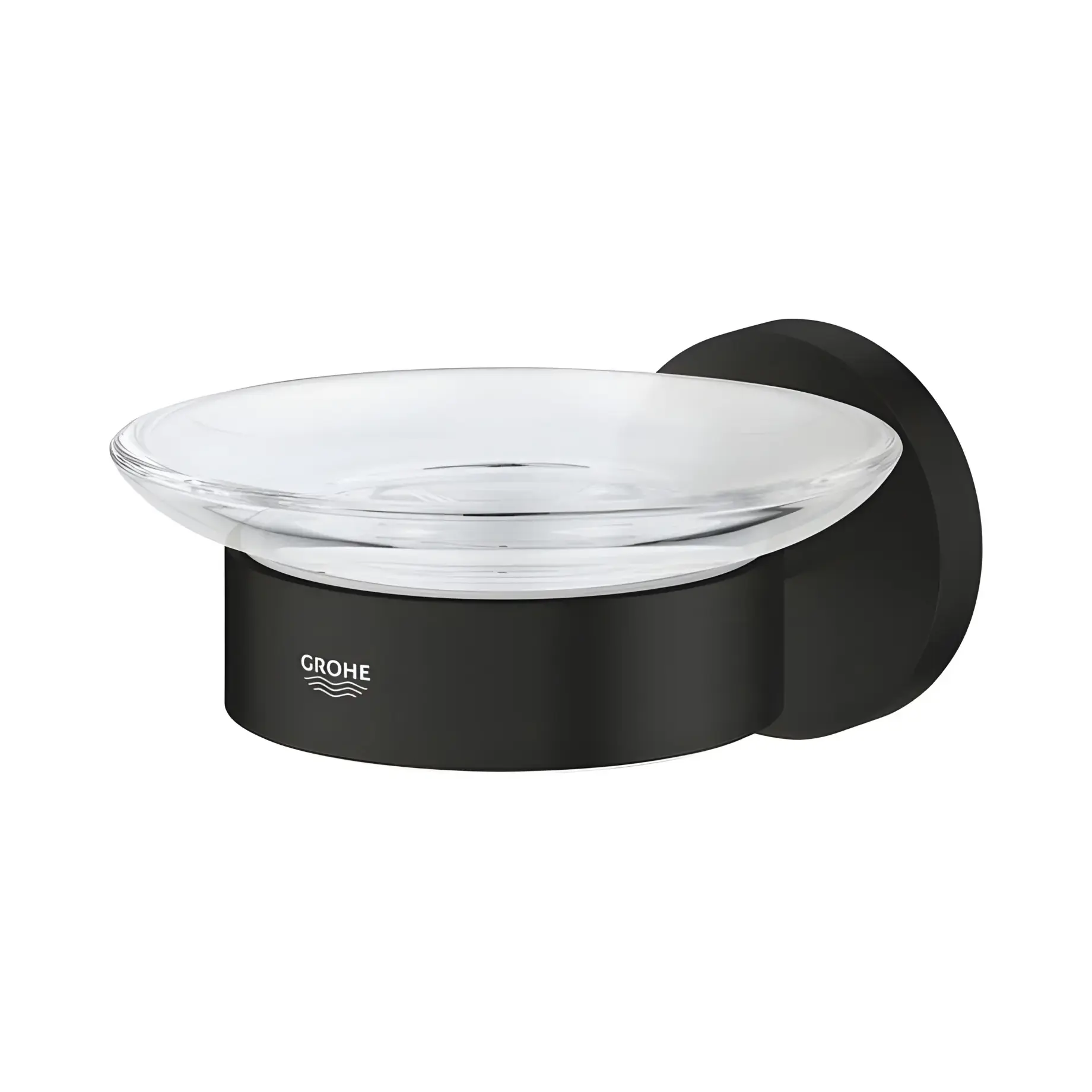 Мильниця Start QuickFix Grohe 411932430 Matt Black — вид спереду