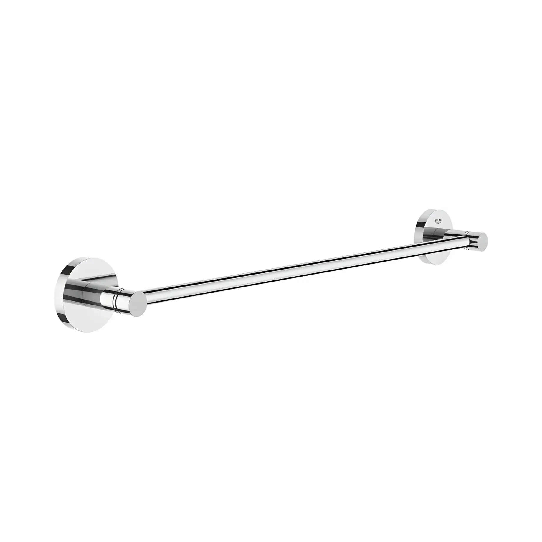Тримач для рушників 450 мм Start QuickFix Grohe 41197000 Chrome — вид на білому тлі