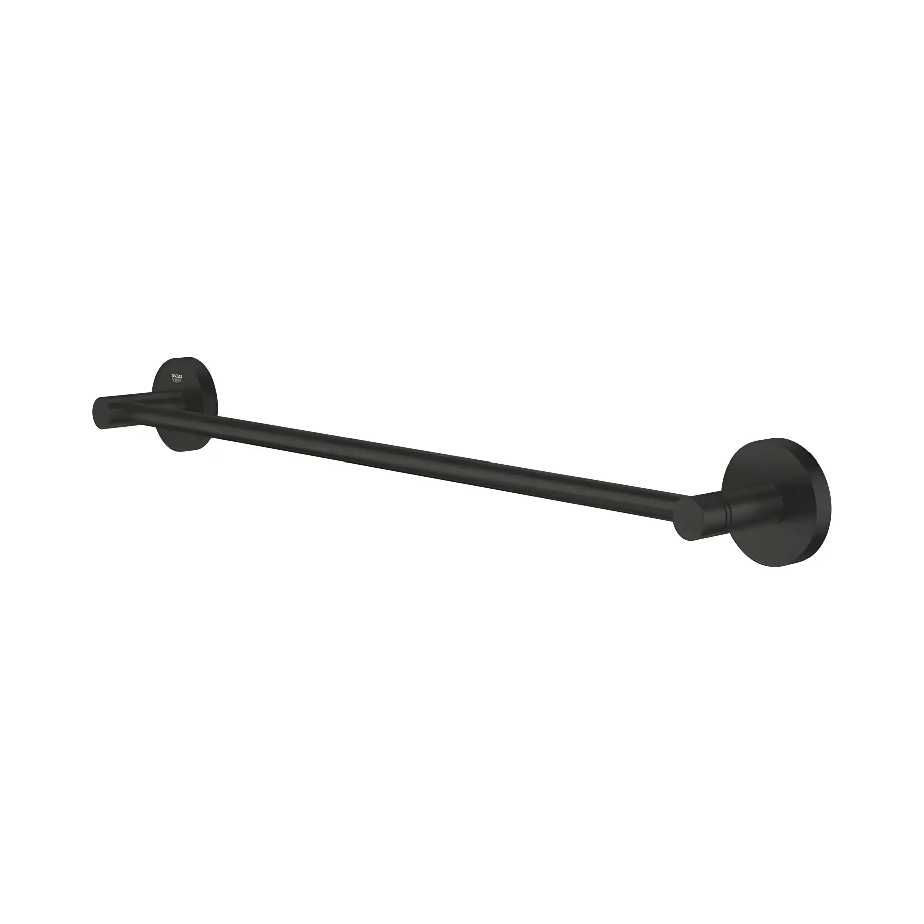 Тримач для рушників 450 мм Start QuickFix Grohe 411972430 Matt Black — бічний ракурс