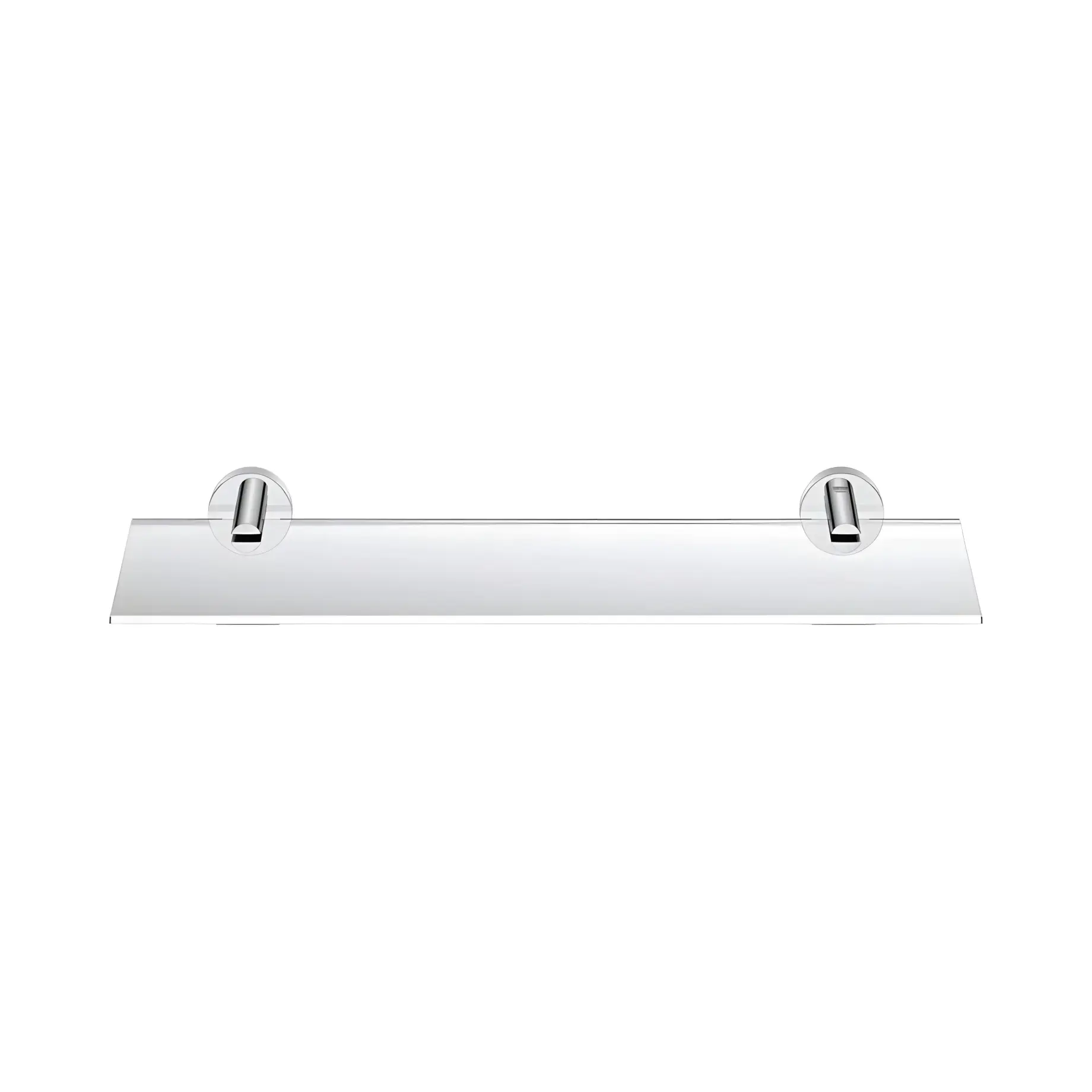 Поличка скляна 530 мм Start QuickFix Grohe 41202000 Chrome — вид спереду