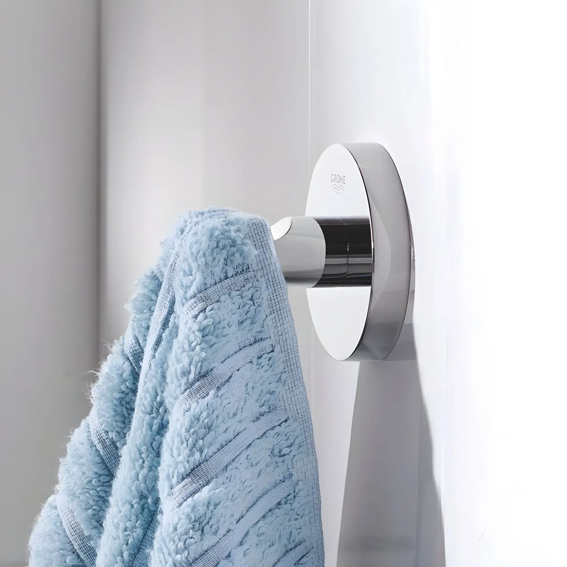 Набір аксесуарів 3 в 1 Start QuickFix Grohe 41204000 Chrome — бічний ракурс