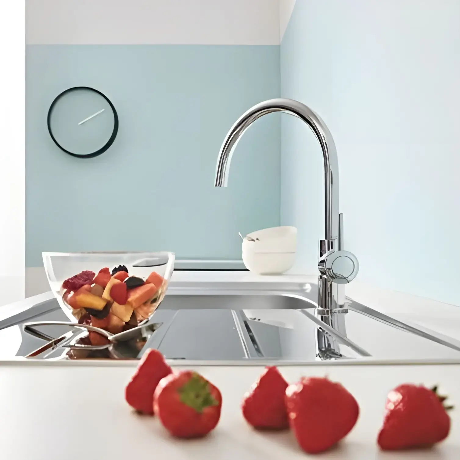 Змішувач для кухні Start Classic  QuickFix Grohe 31553001 — вид ззаду