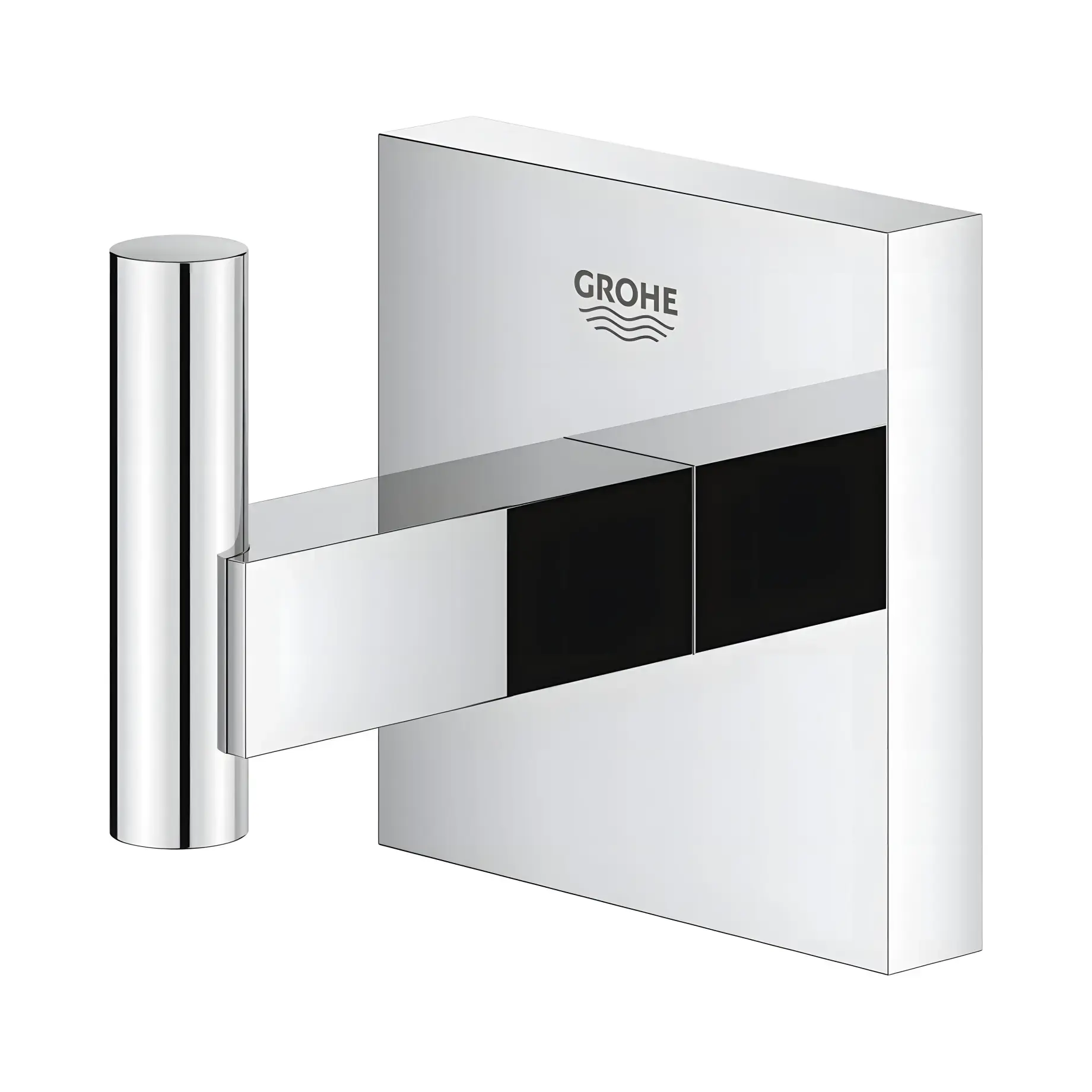 Крючок Start Cube QuickFix Grohe 40961000 White Alpin — вид спереди