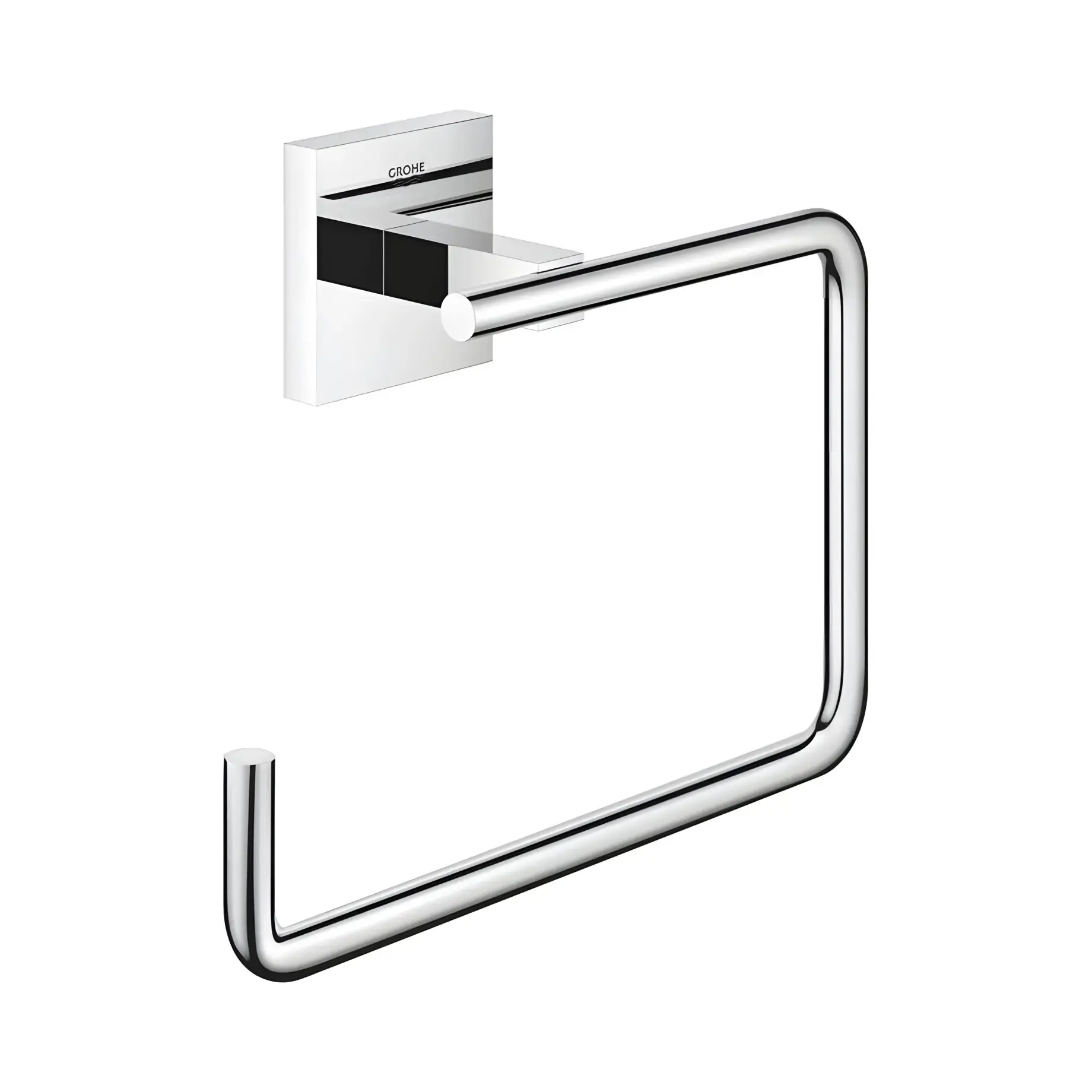 Тримач для рушників Start Cube QuickFix Grohe 40975000 Chrome — вид на білому тлі