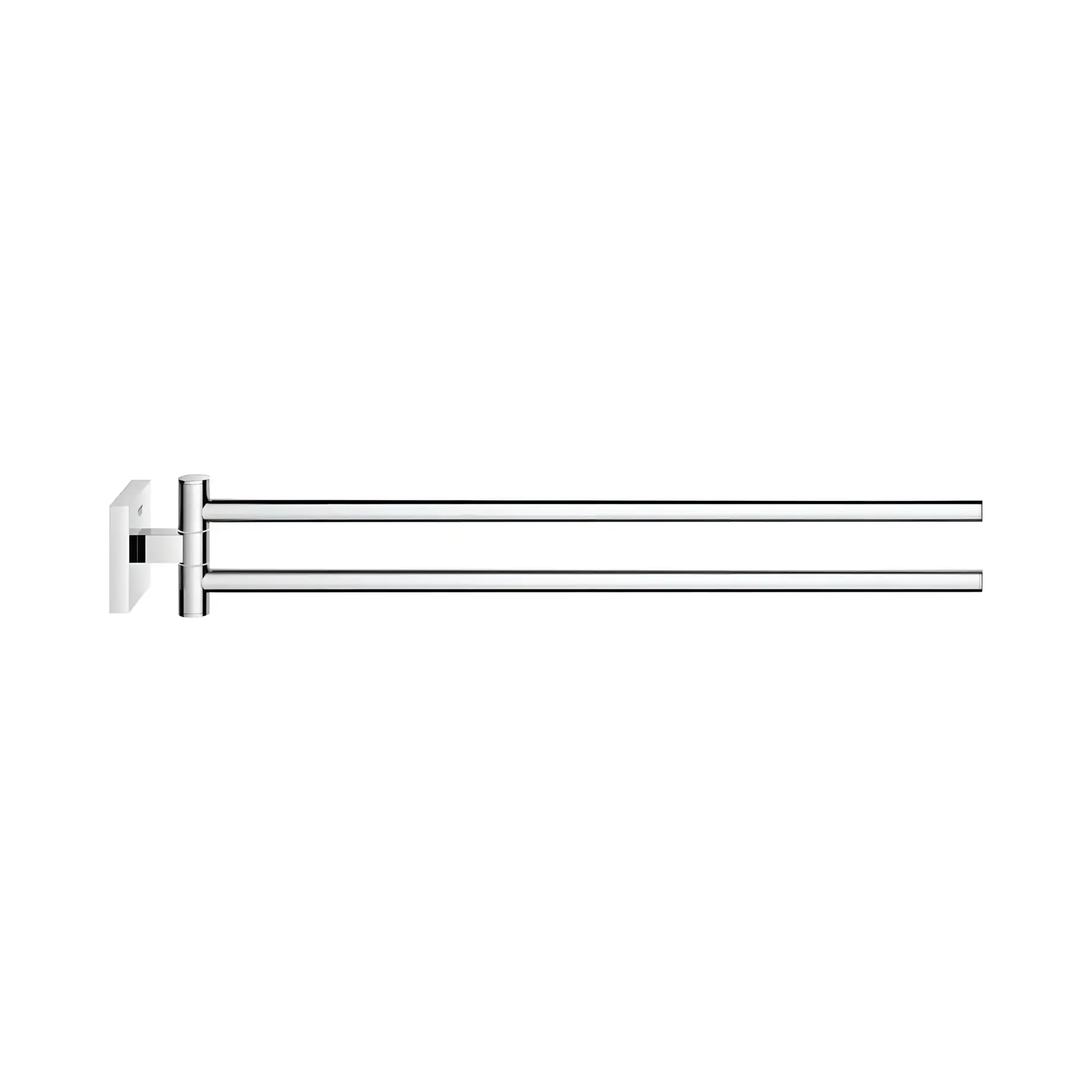 Тримач для рушників подвійний Start Cube QuickFix Grohe 40976000 Chrome — бічний ракурс