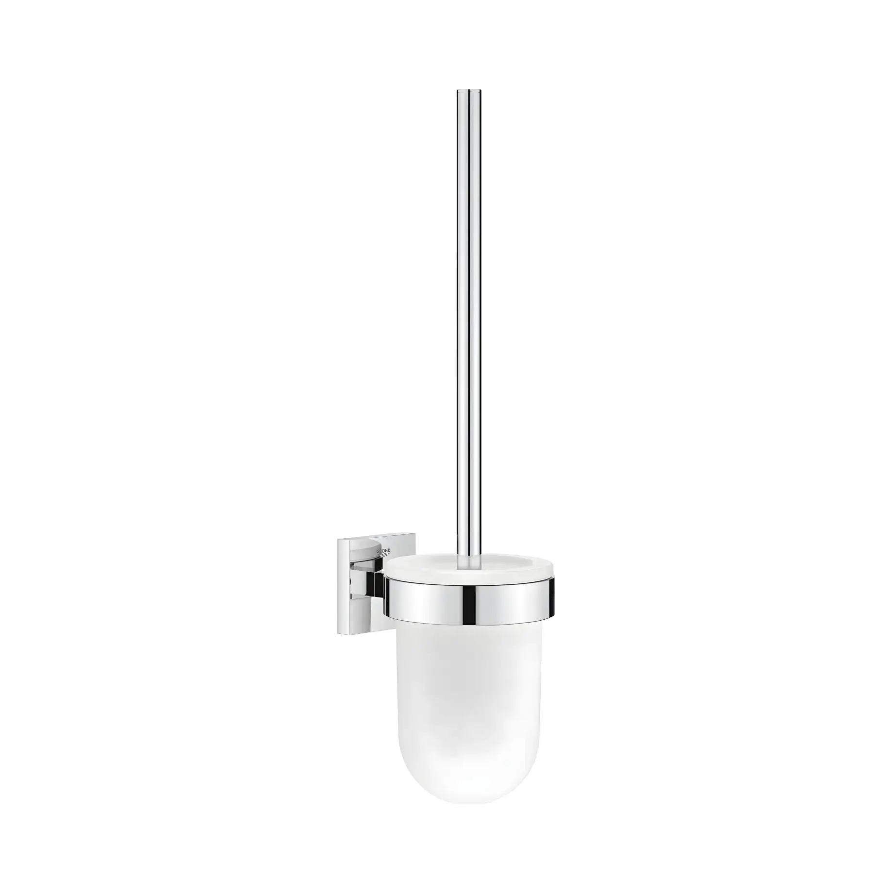 Щітка для унітазу Start Cube QuickFix Grohe 40977000 Chrome — вид на білому тлі