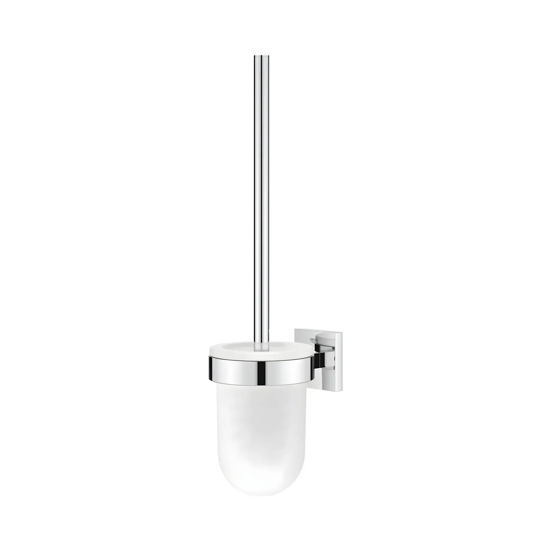 Щетка для унитаза Start Cube QuickFix Grohe 40977000 White Alpin — вид спереди