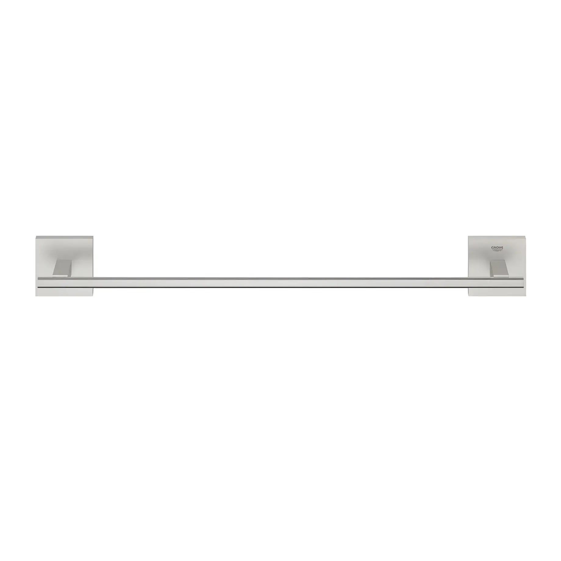 Тримач для рушника 450 мм Start Cube QuickFix Grohe 40987DC0 Super Steel — вид спереду